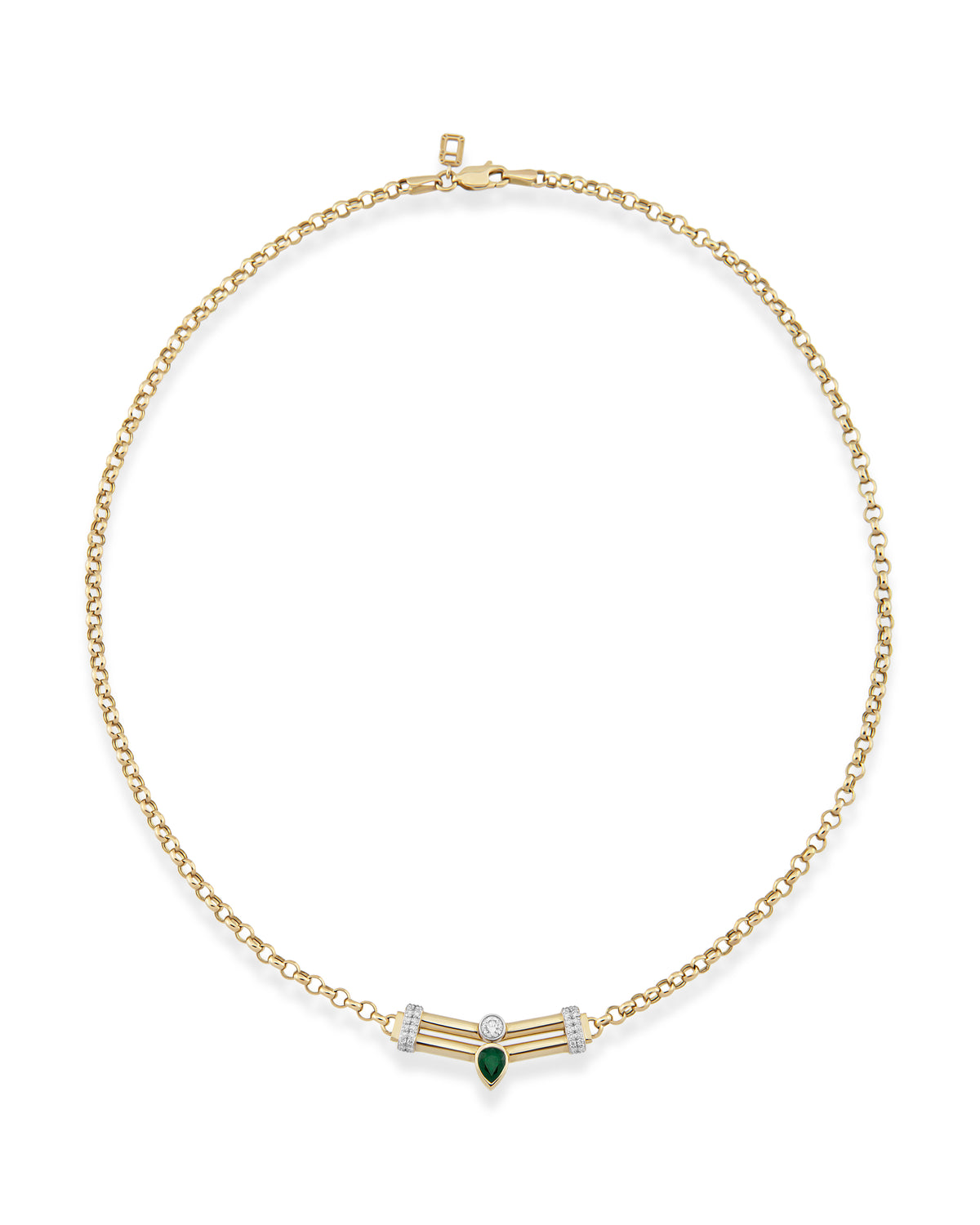 Nova Emerald Necklace