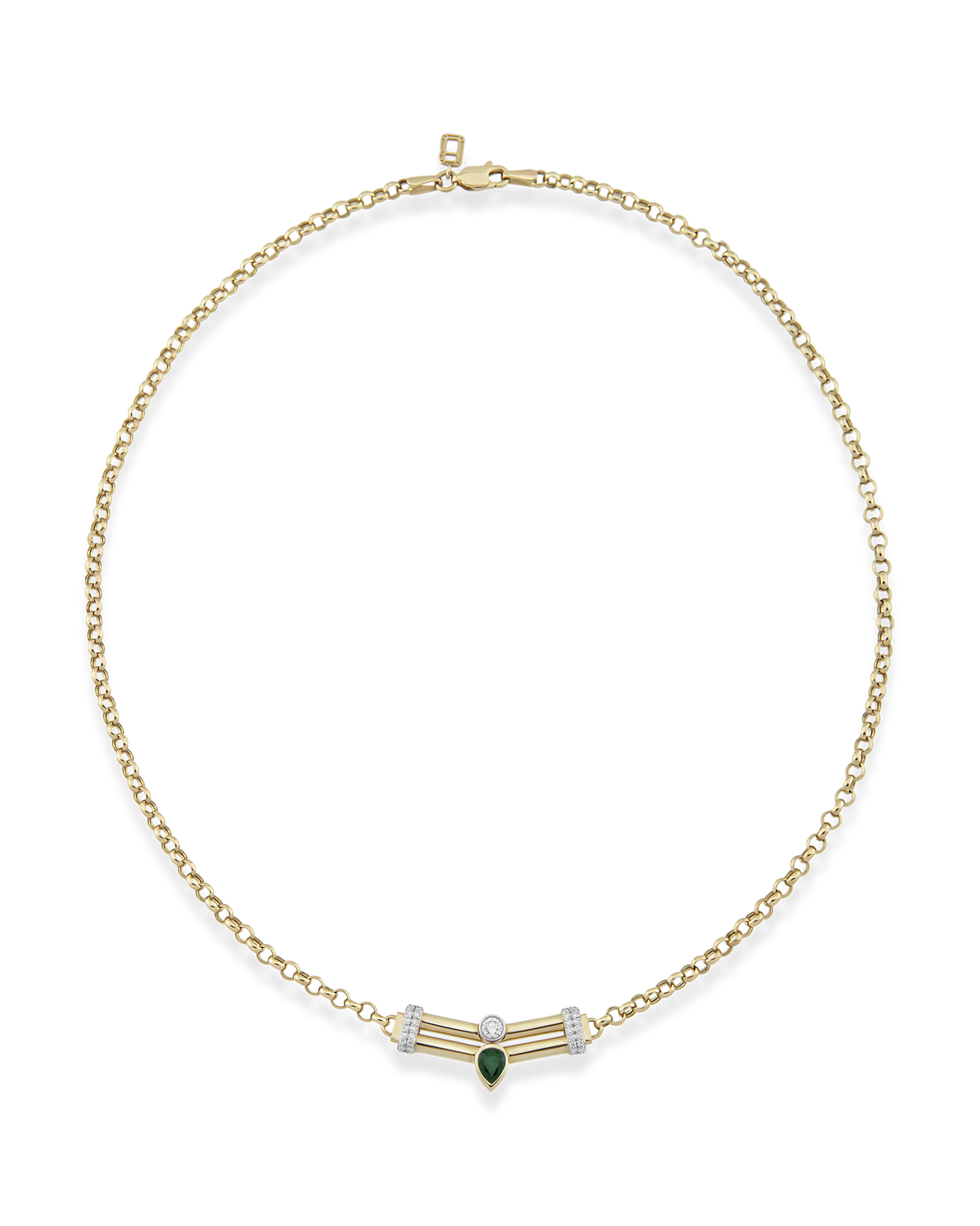 Nova Emerald Necklace