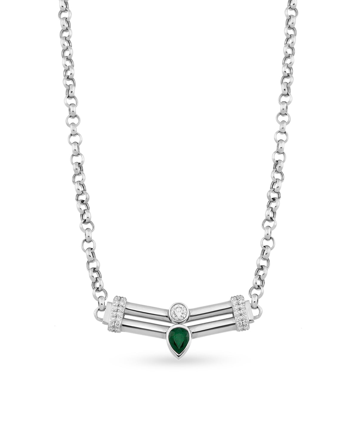Nova Emerald Necklace