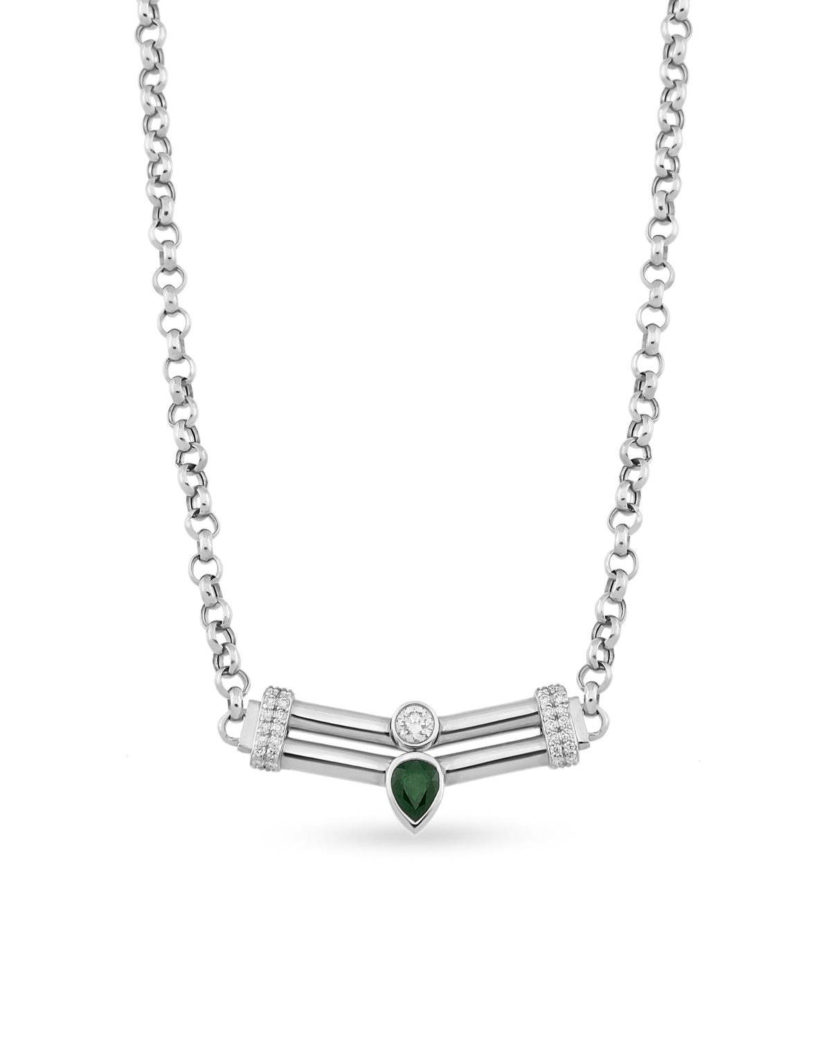 Nova Emerald Necklace