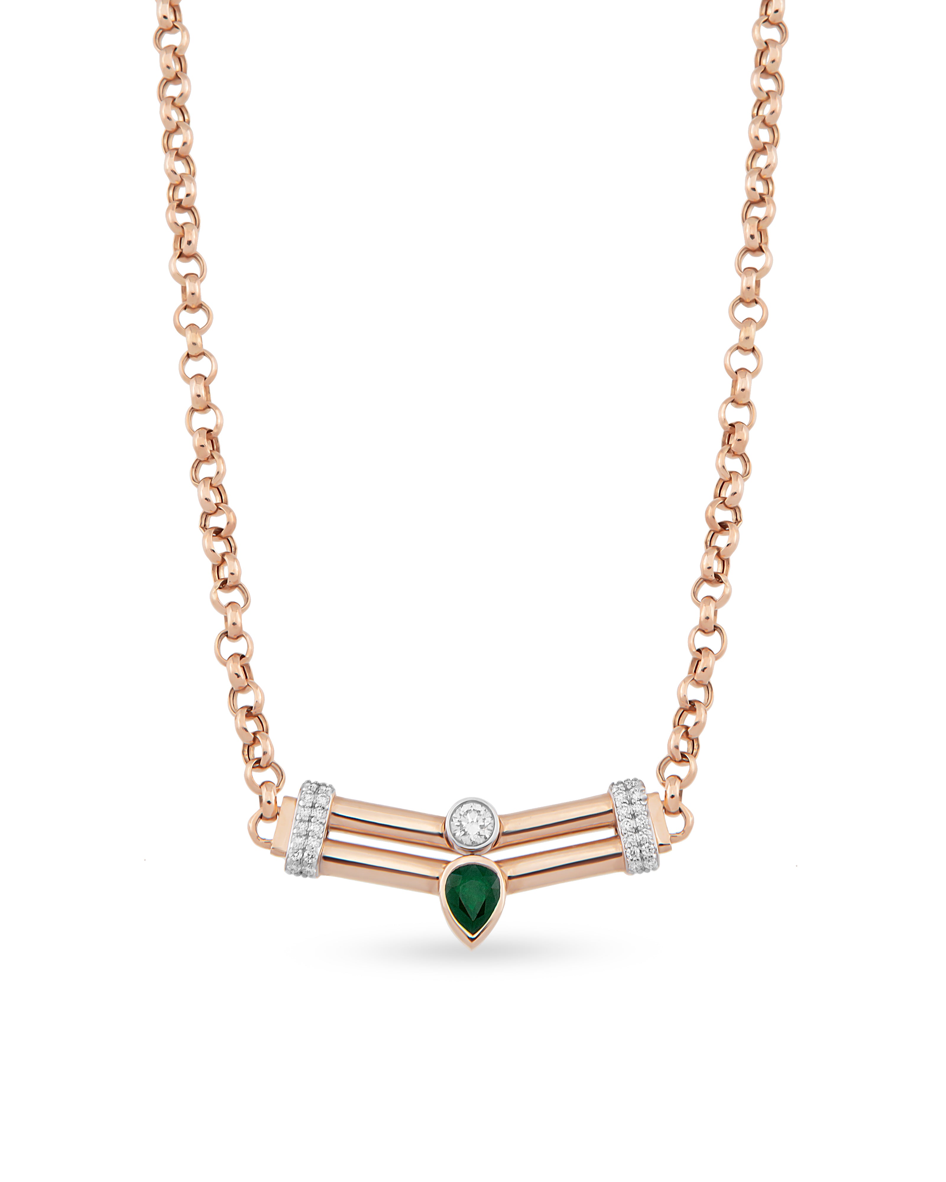 Nova Emerald Necklace