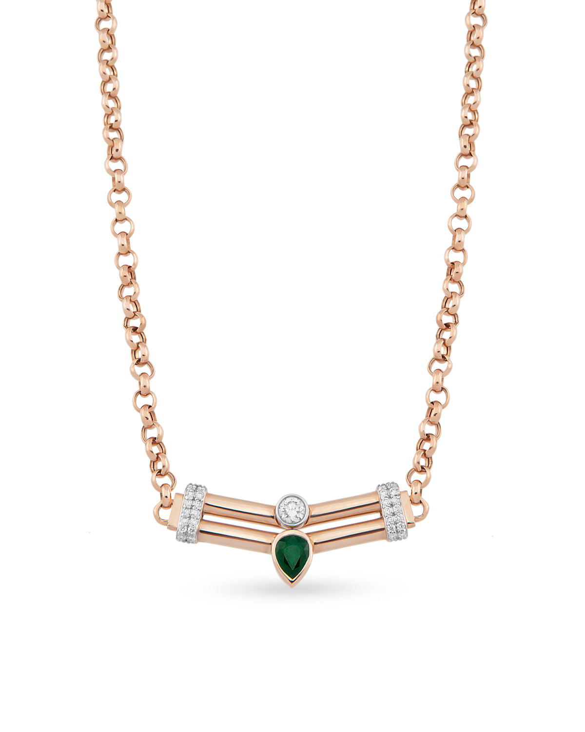 Nova Emerald Necklace