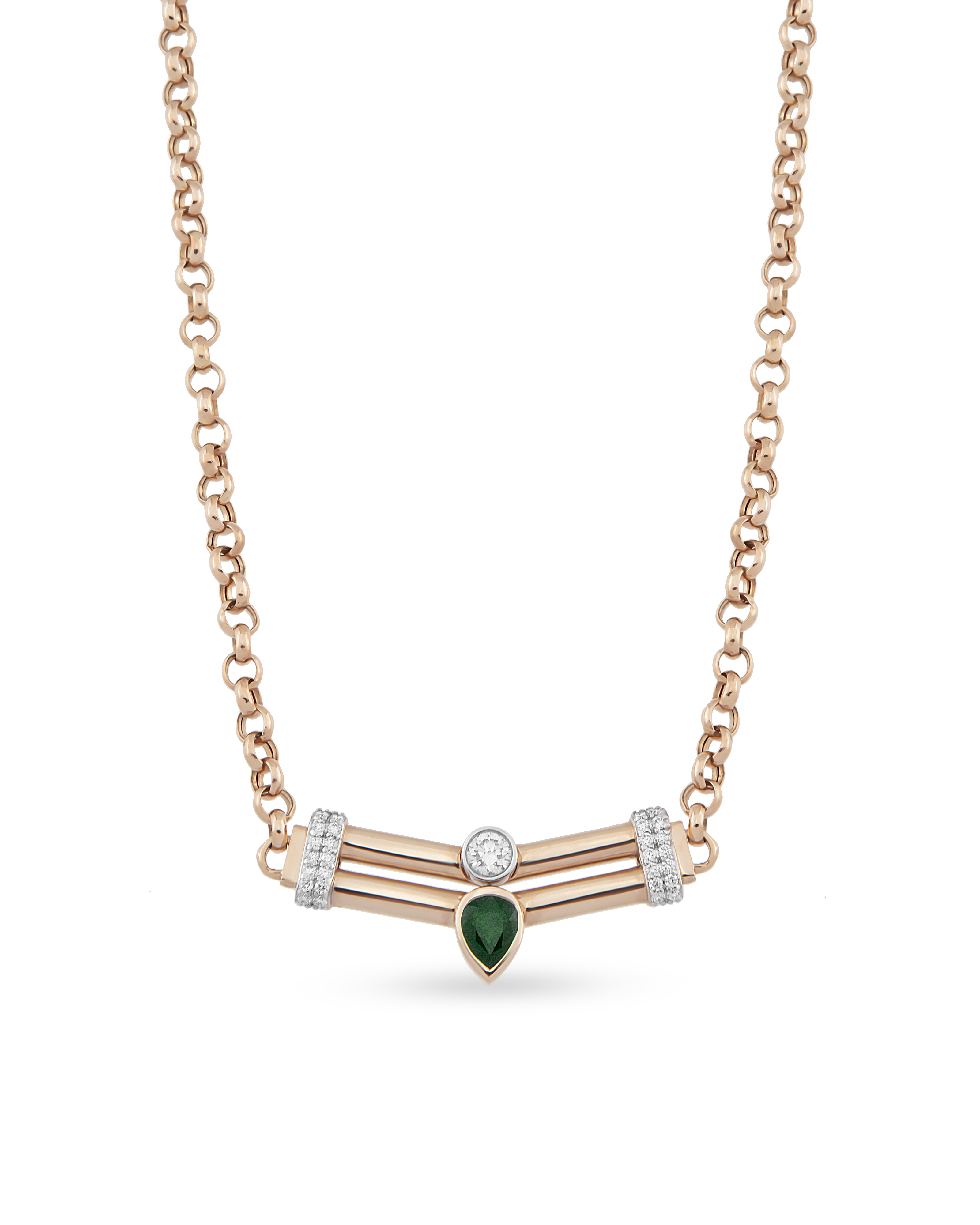 Nova Emerald Necklace