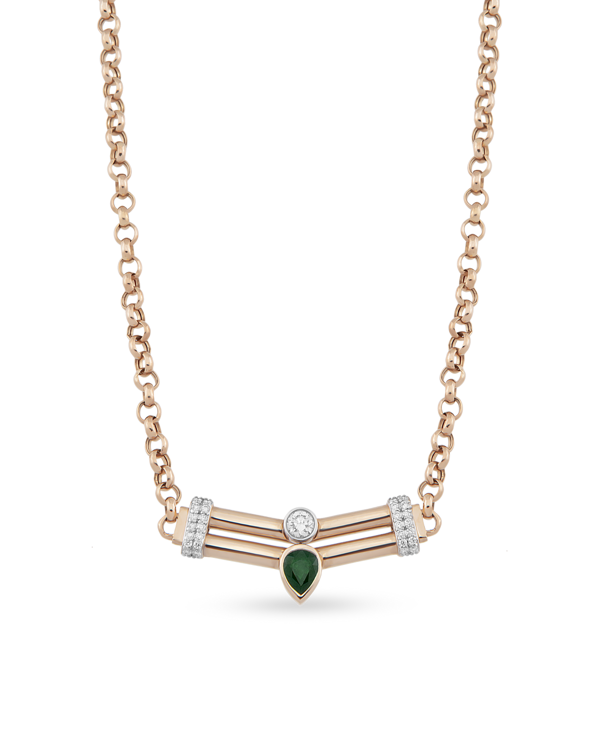 Nova Emerald Necklace