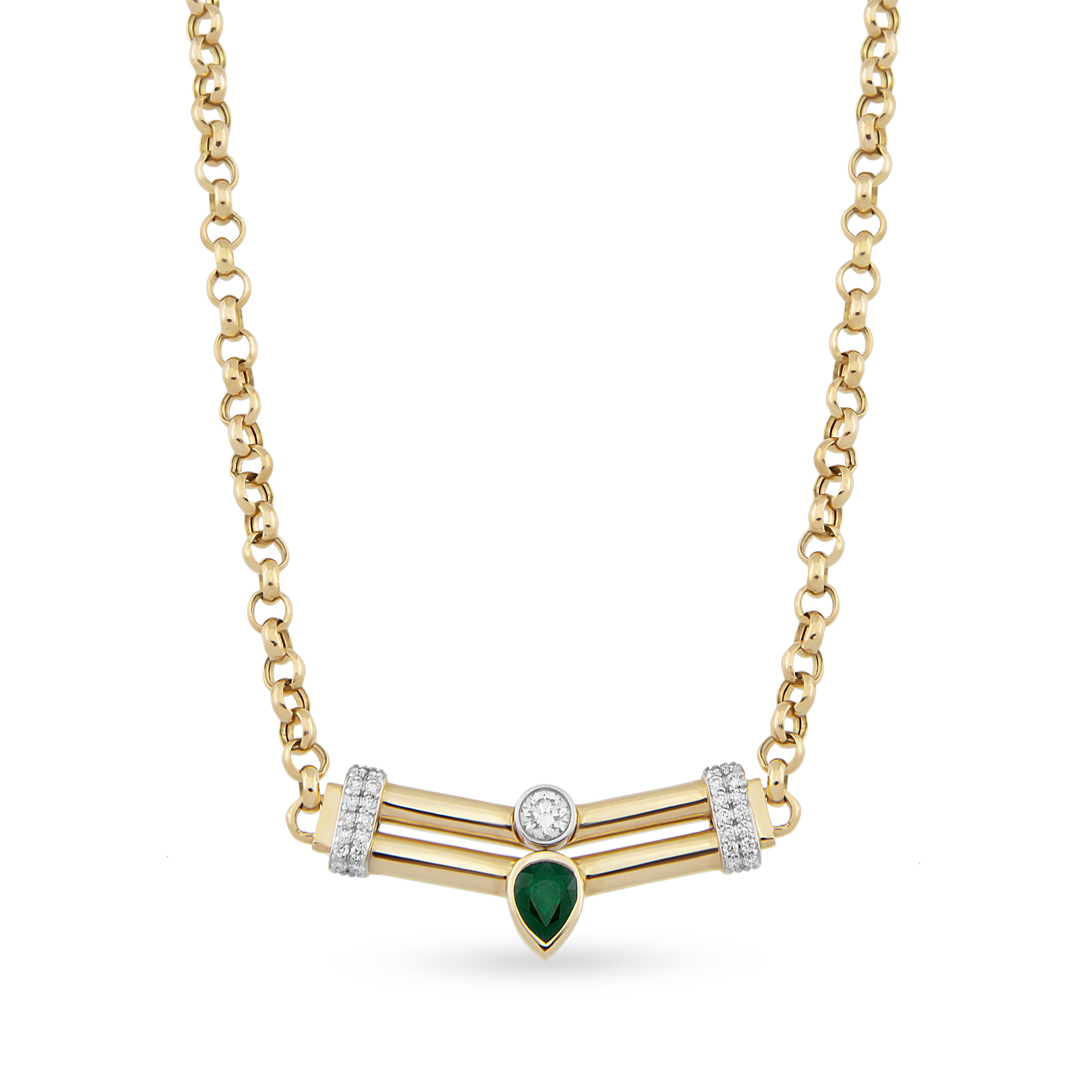 Nova Emerald Necklace