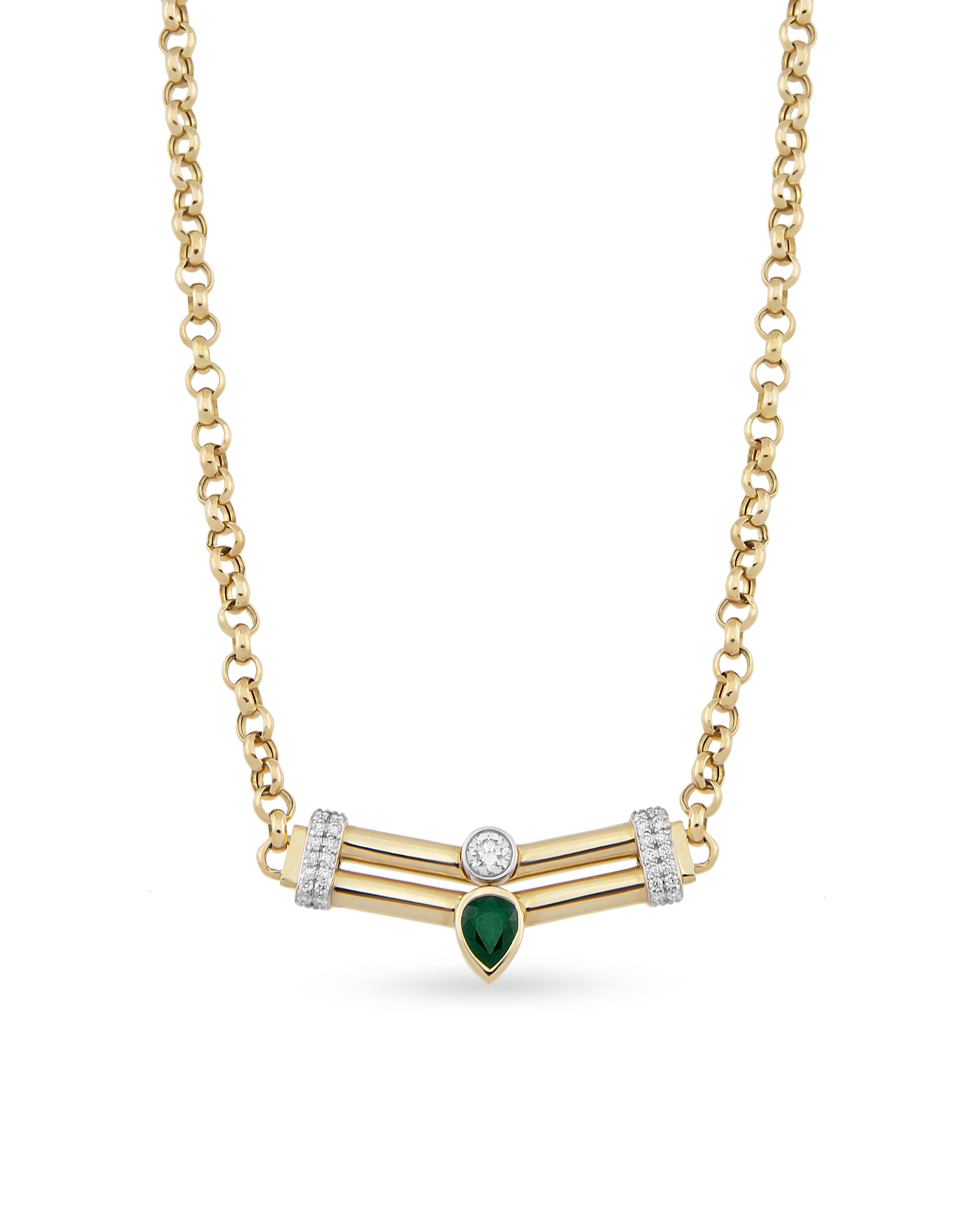 Nova Emerald Necklace