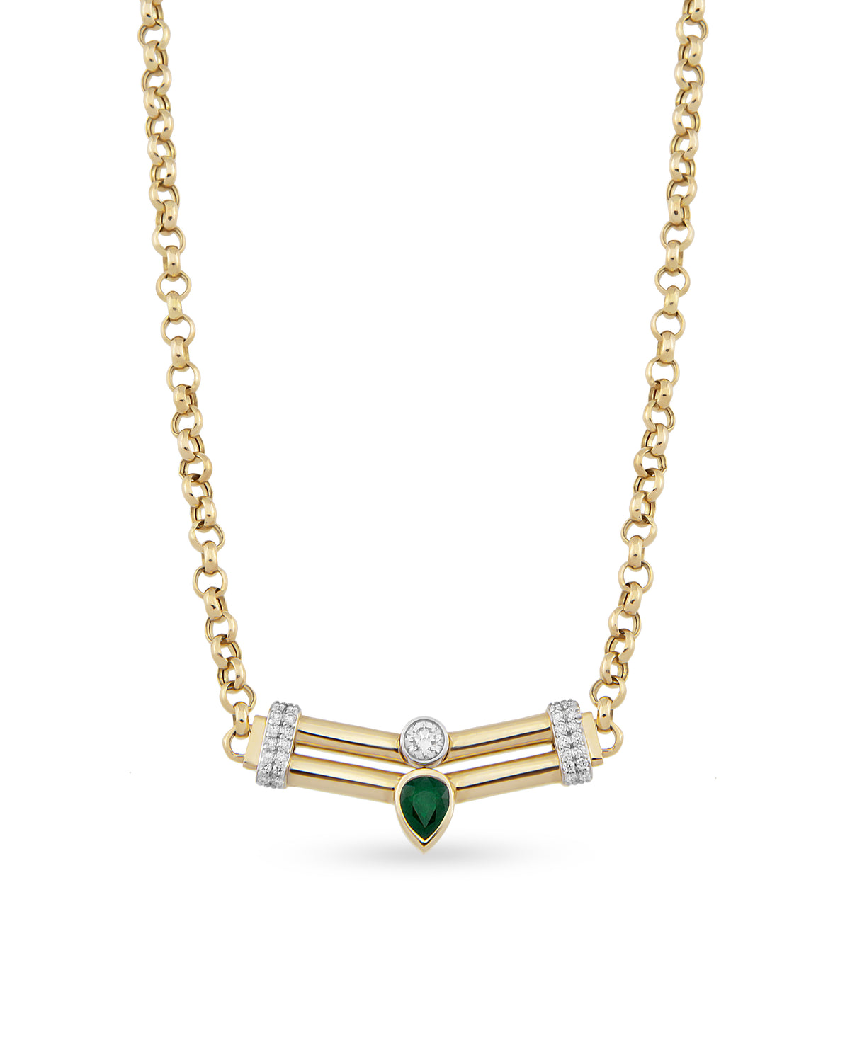 Nova Emerald Necklace