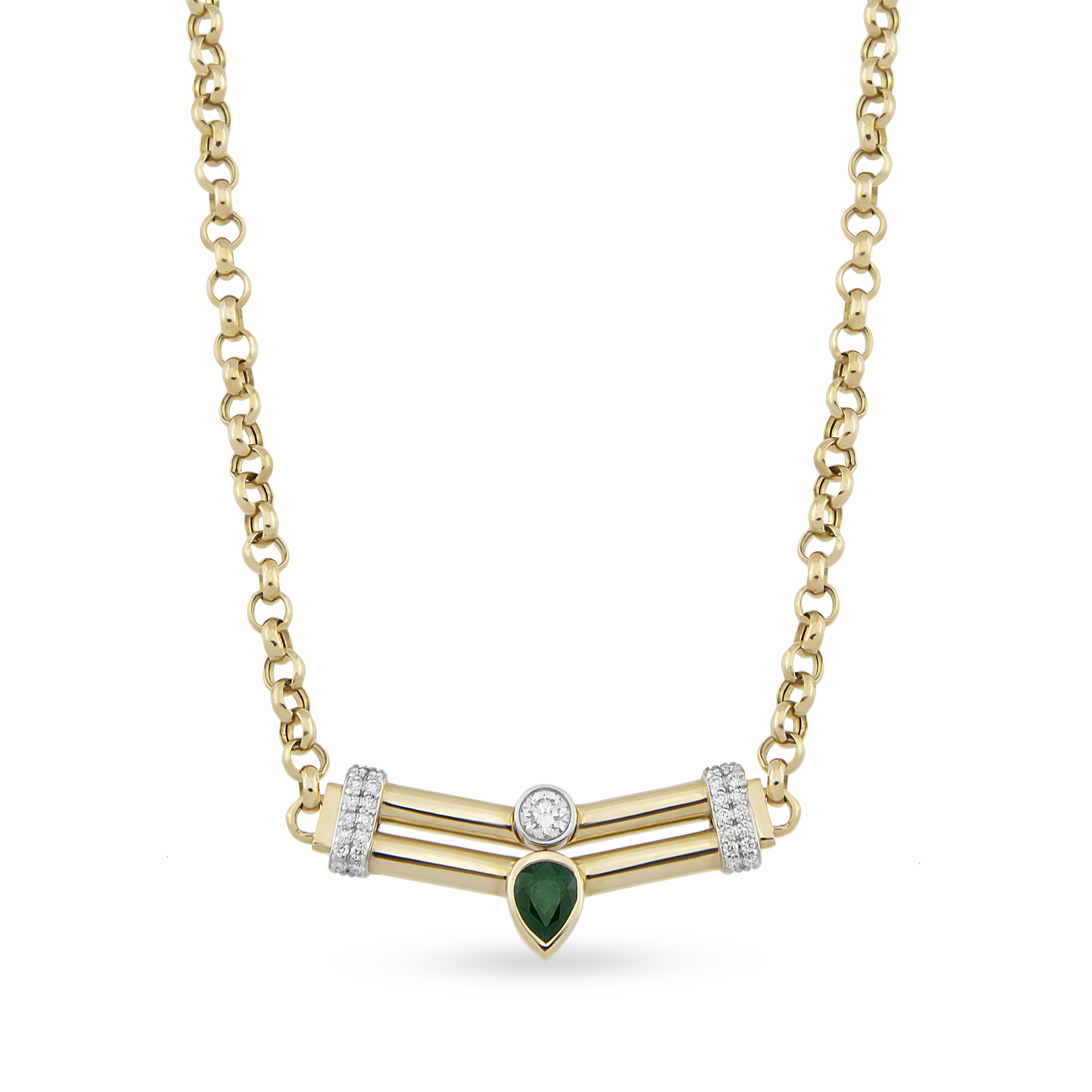 Nova Emerald Necklace