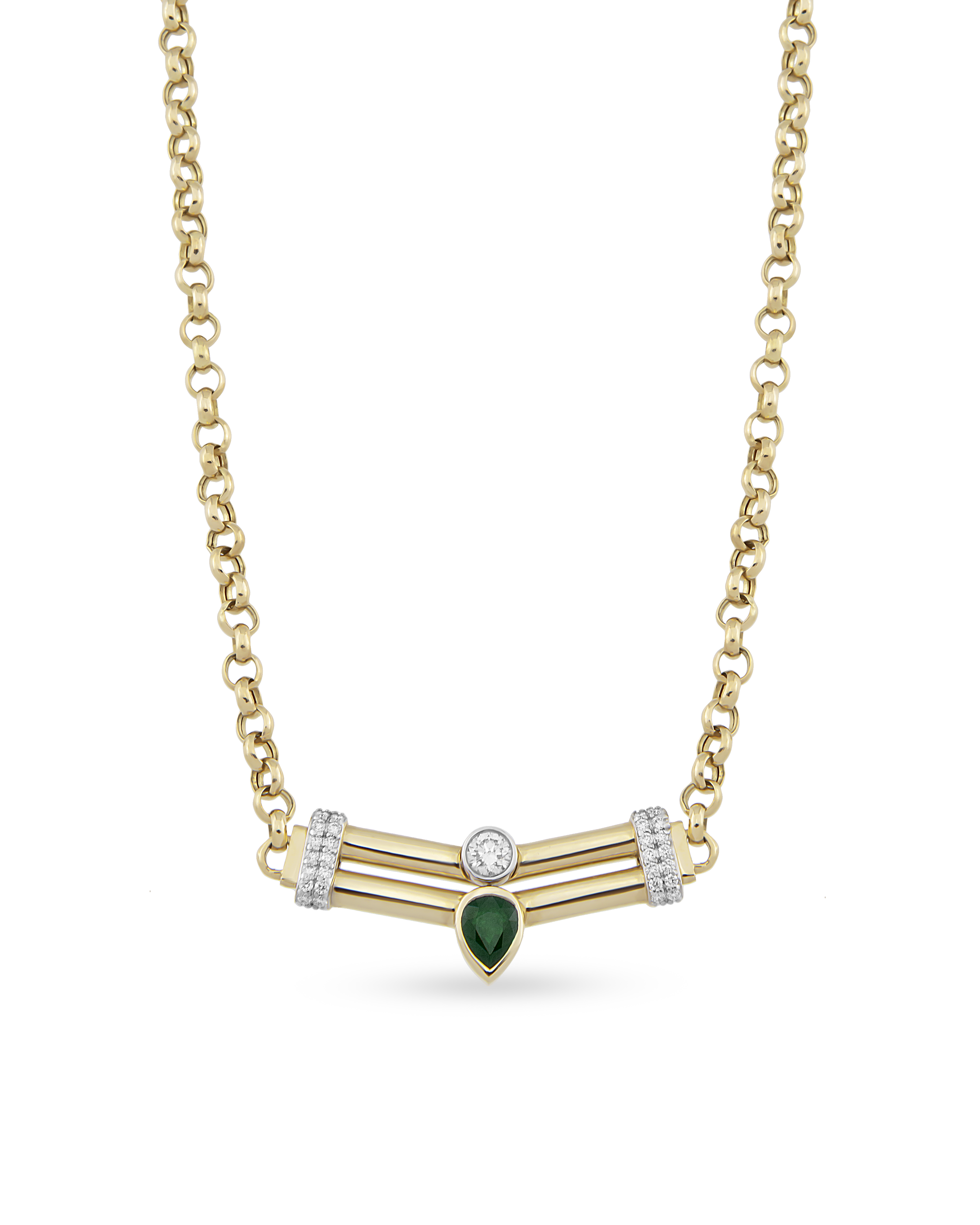 Nova Emerald Necklace