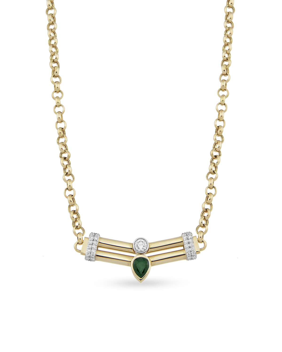 Nova Emerald Necklace