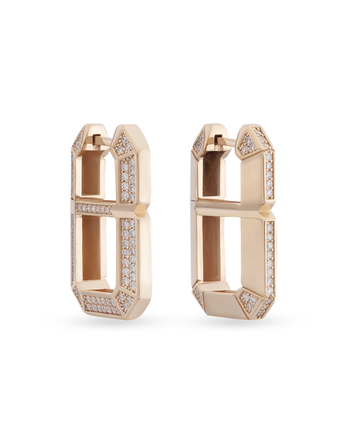 Monogram Glam Single Earring