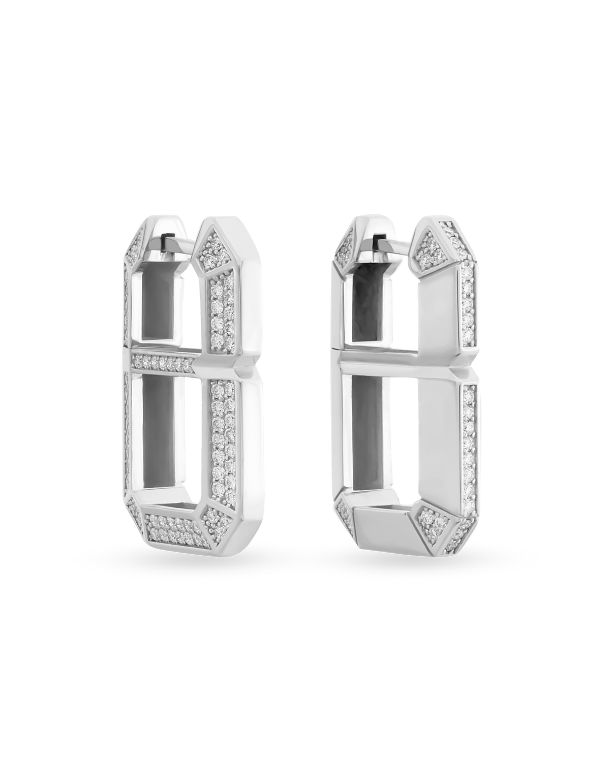 Monogram Glam Single Earring