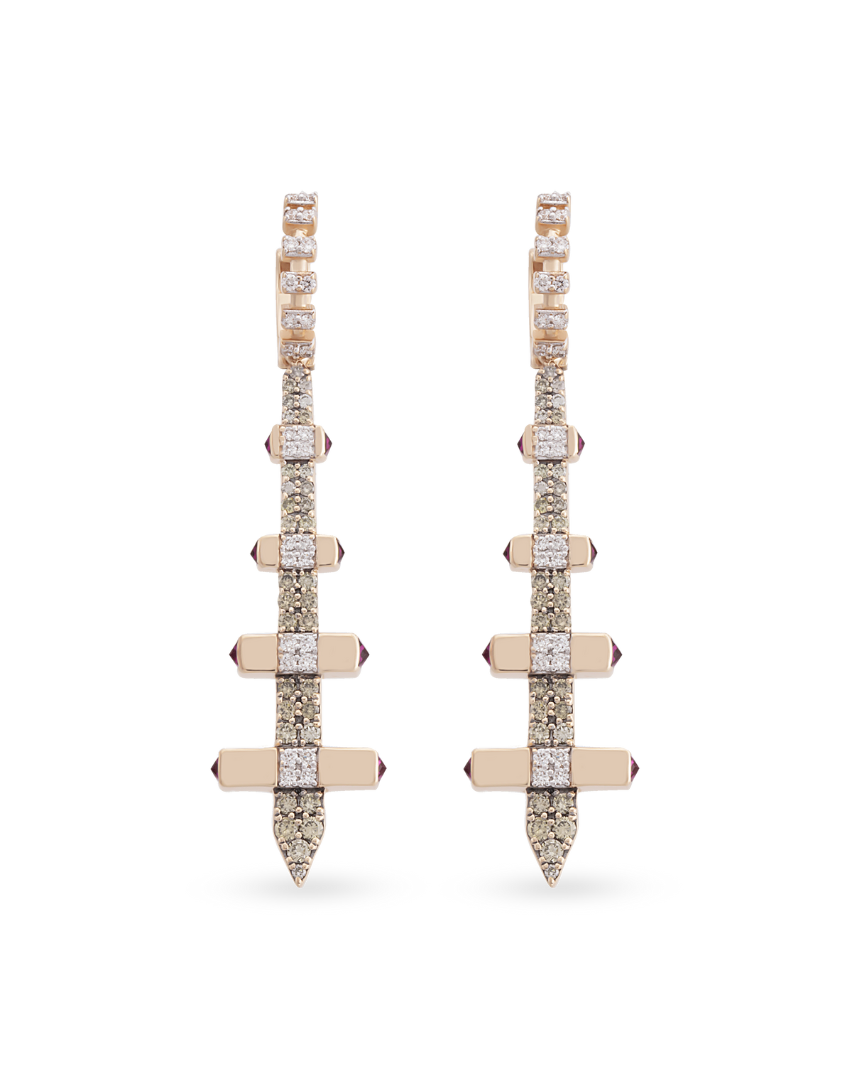 Sword Earrings