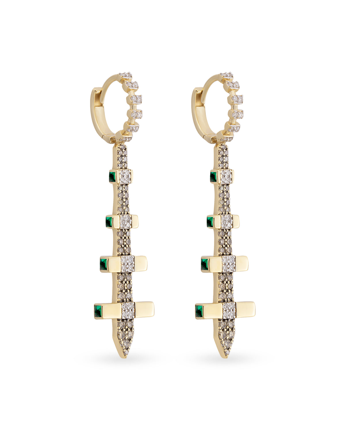 Sword Earrings