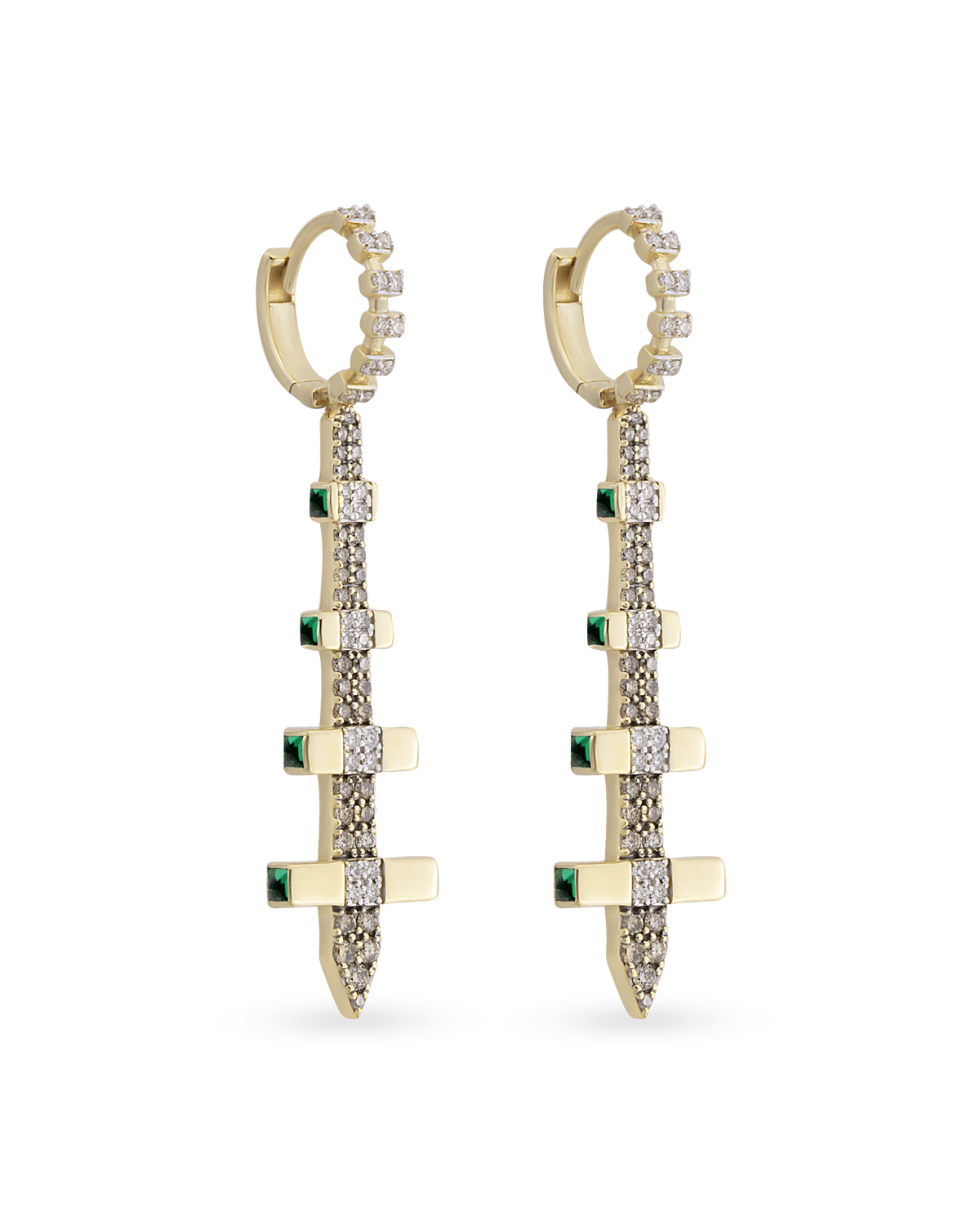 Sword Earrings