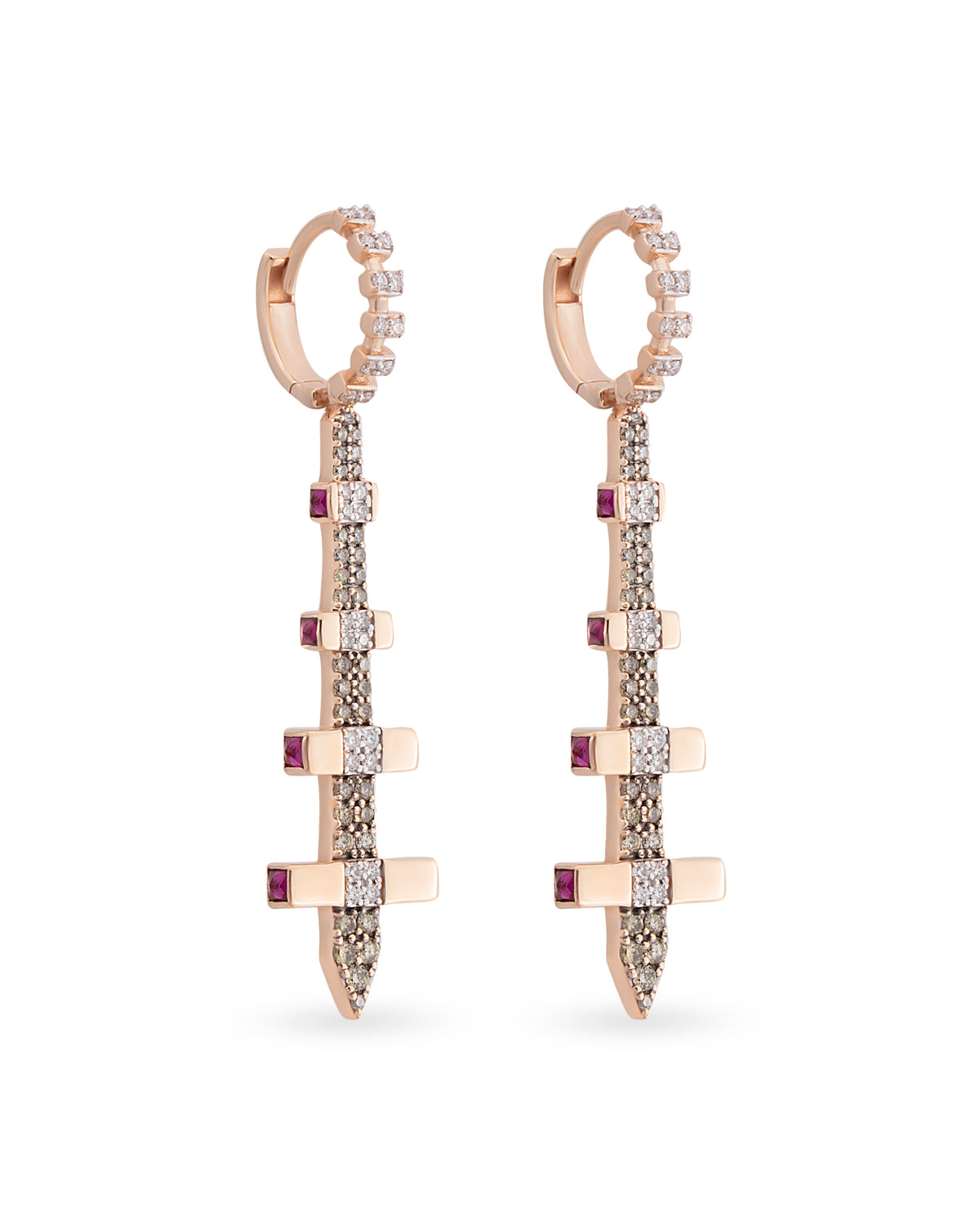 Sword Earrings