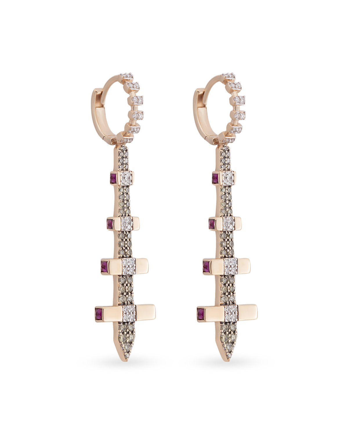 Sword Earrings