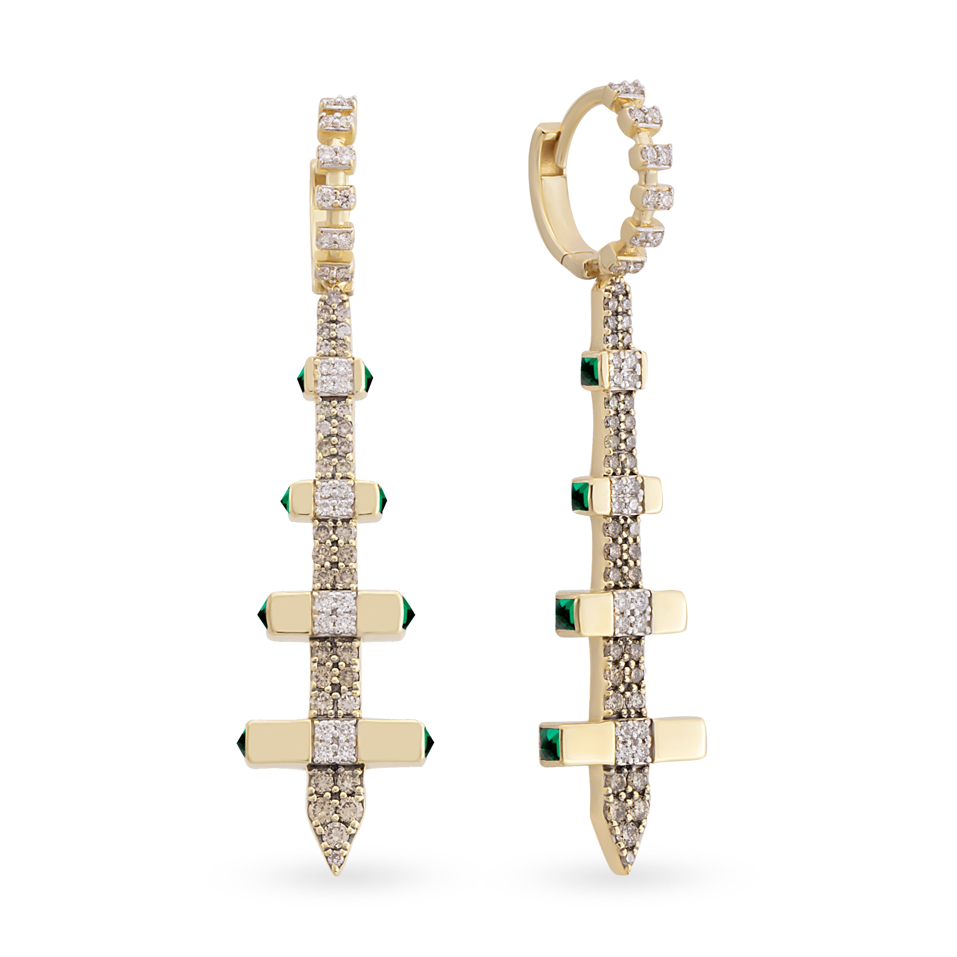 Sword Earrings