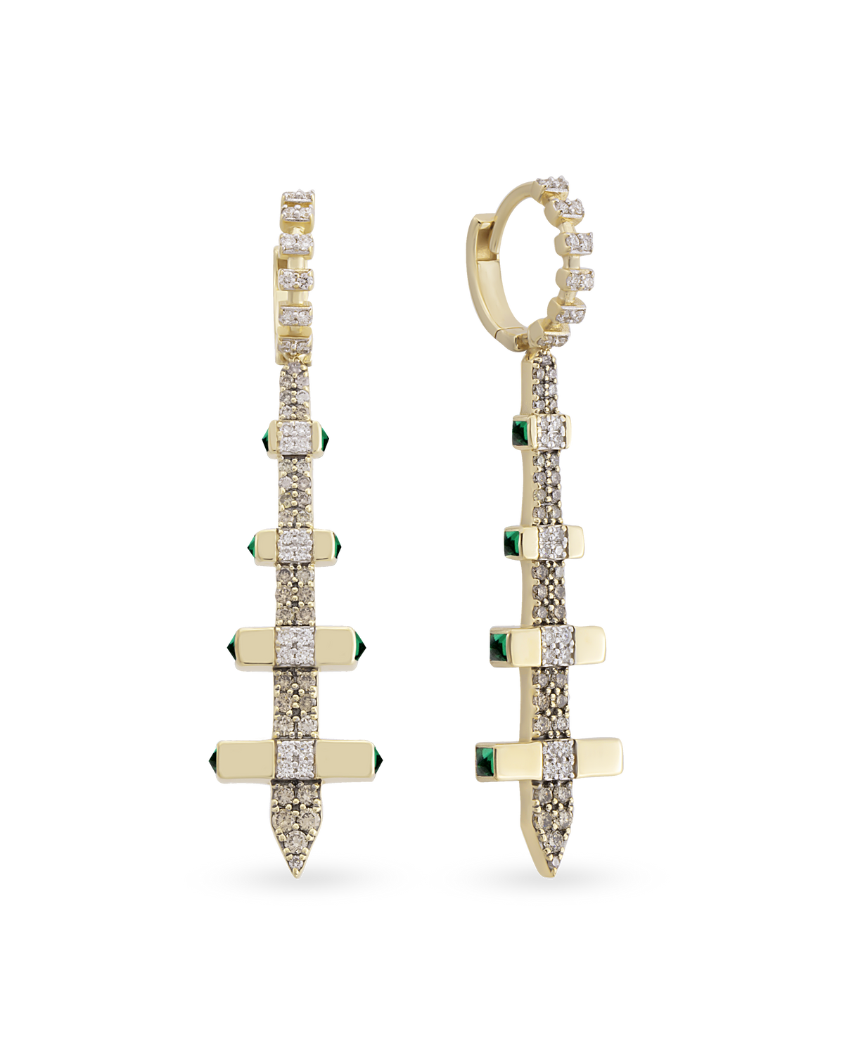 Sword Earrings