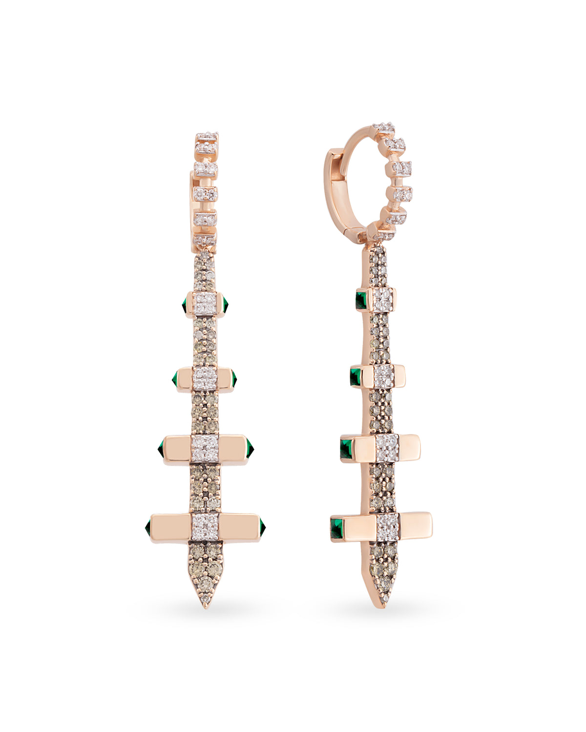Sword Earrings