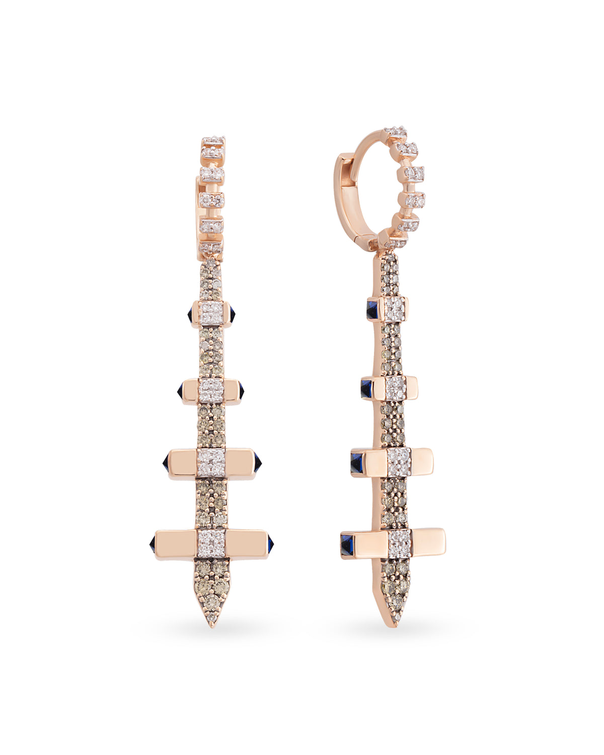 Sword Earrings