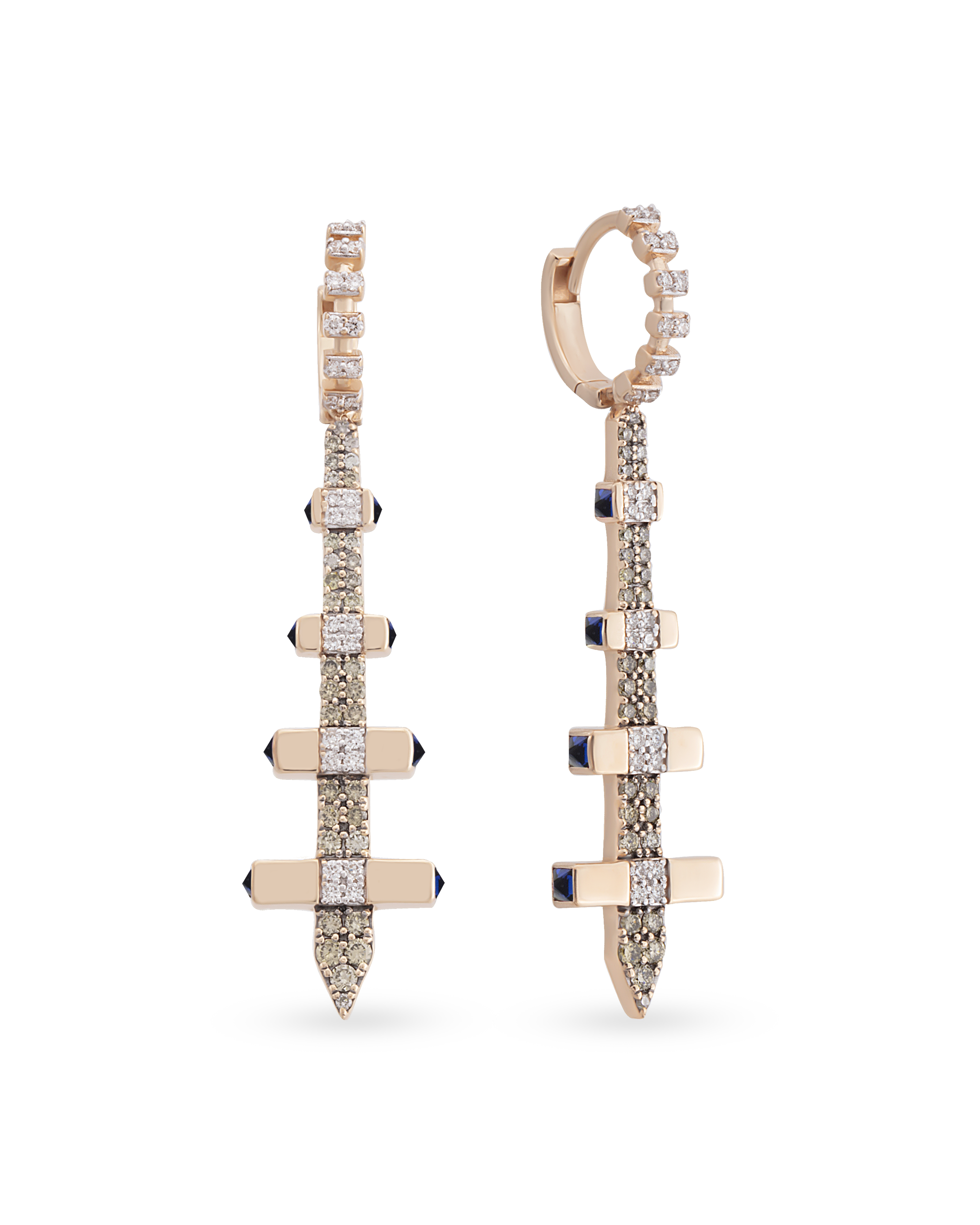 Sword Earrings