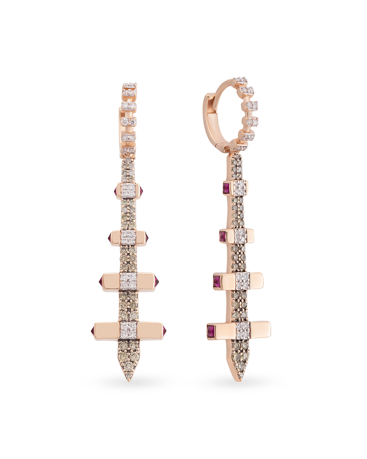 Sword Earrings