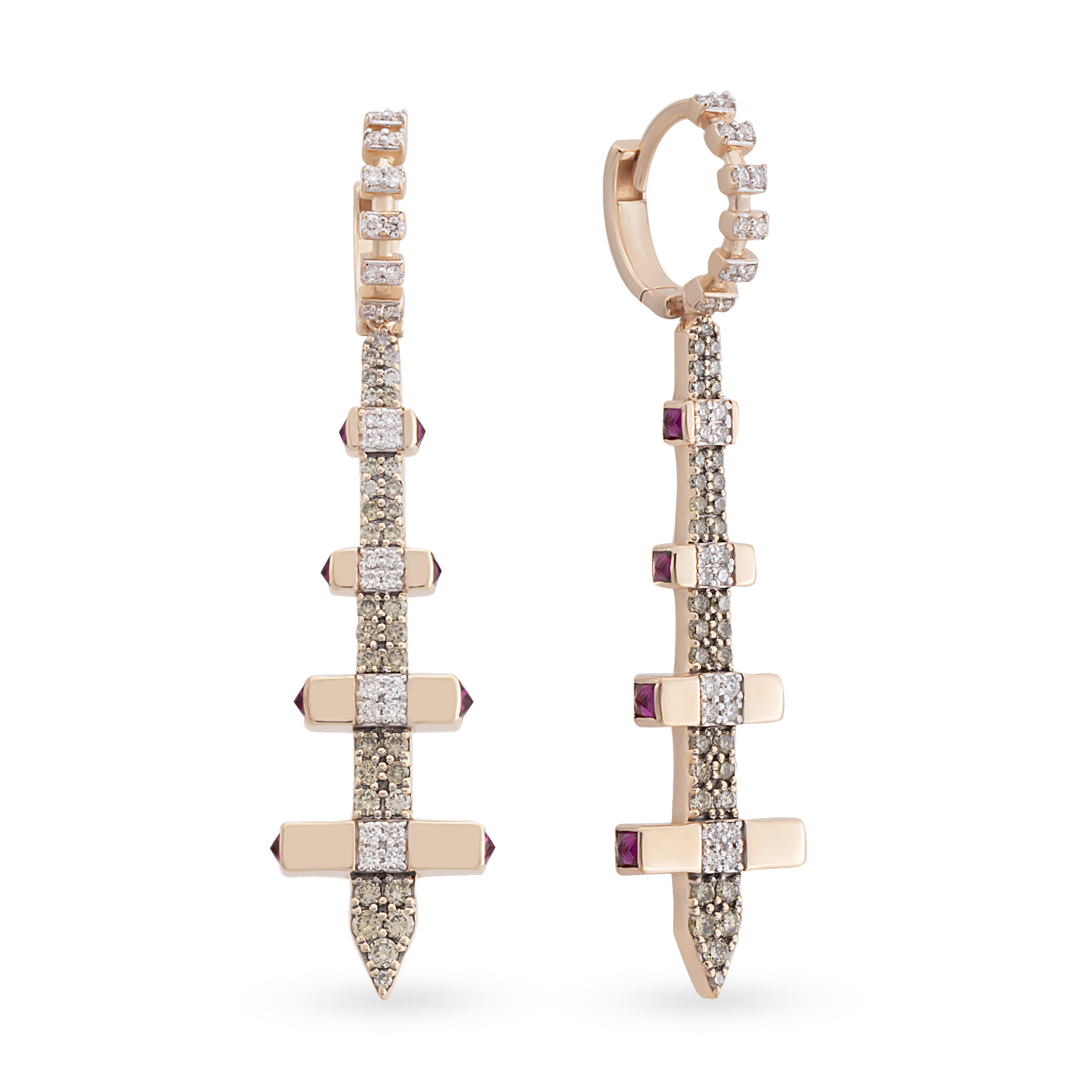 Sword Earrings