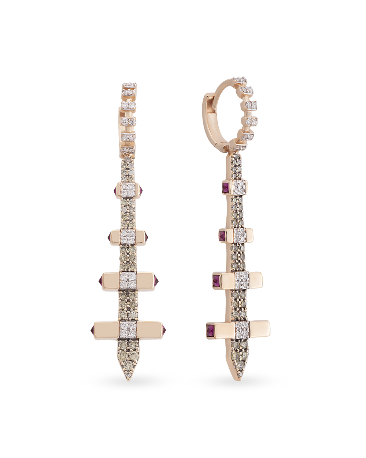 Sword Earrings