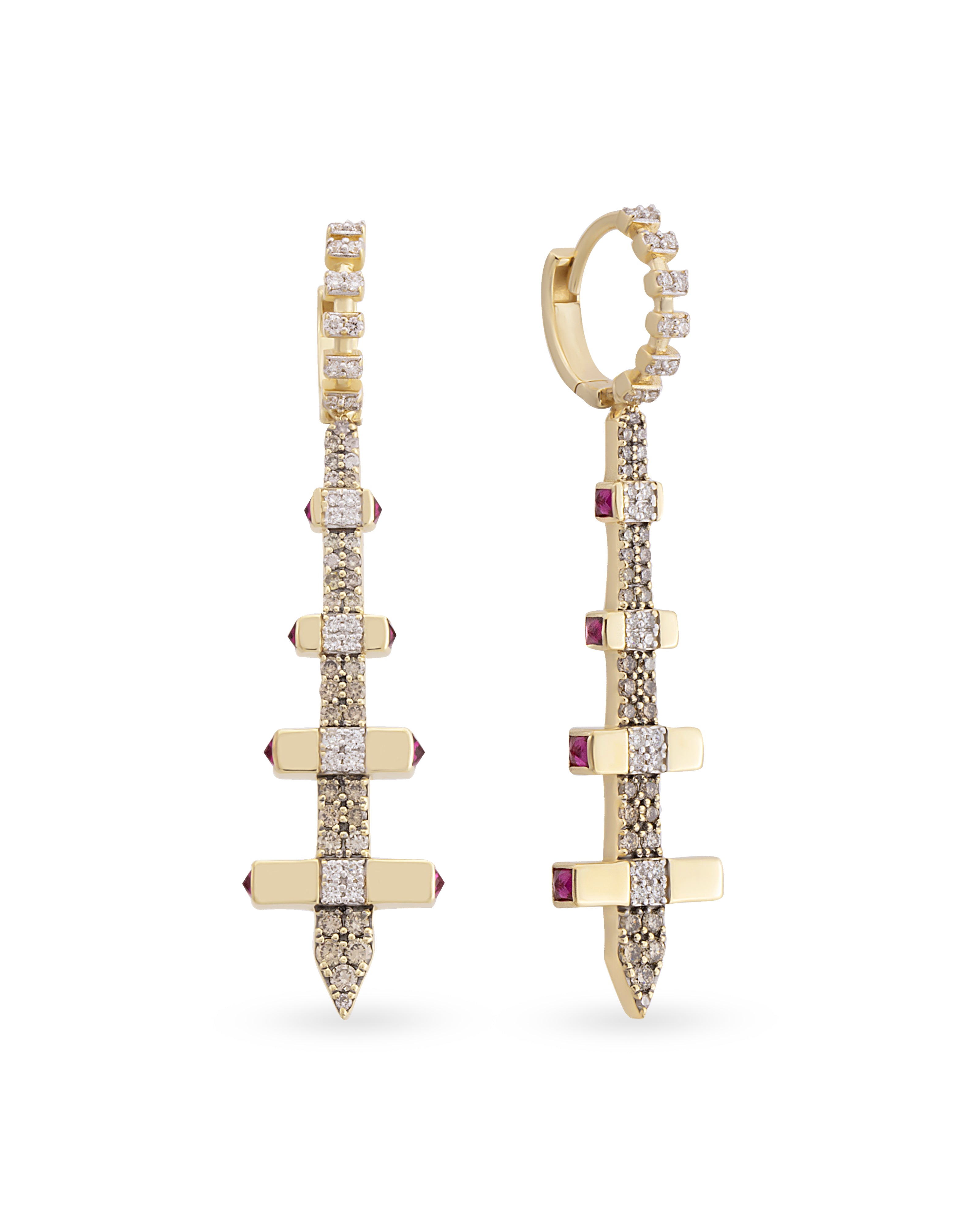 Sword Earrings
