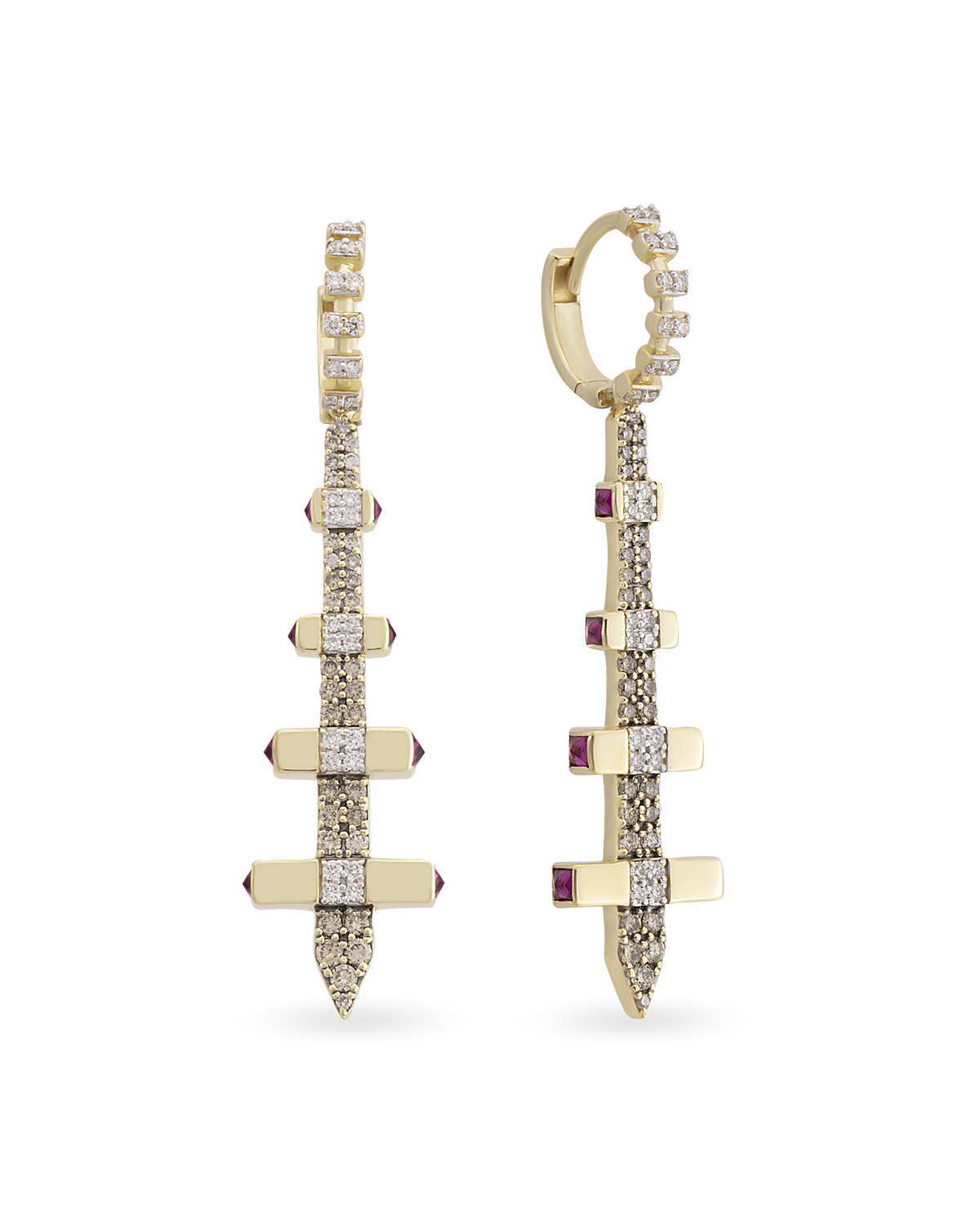 Sword Earrings