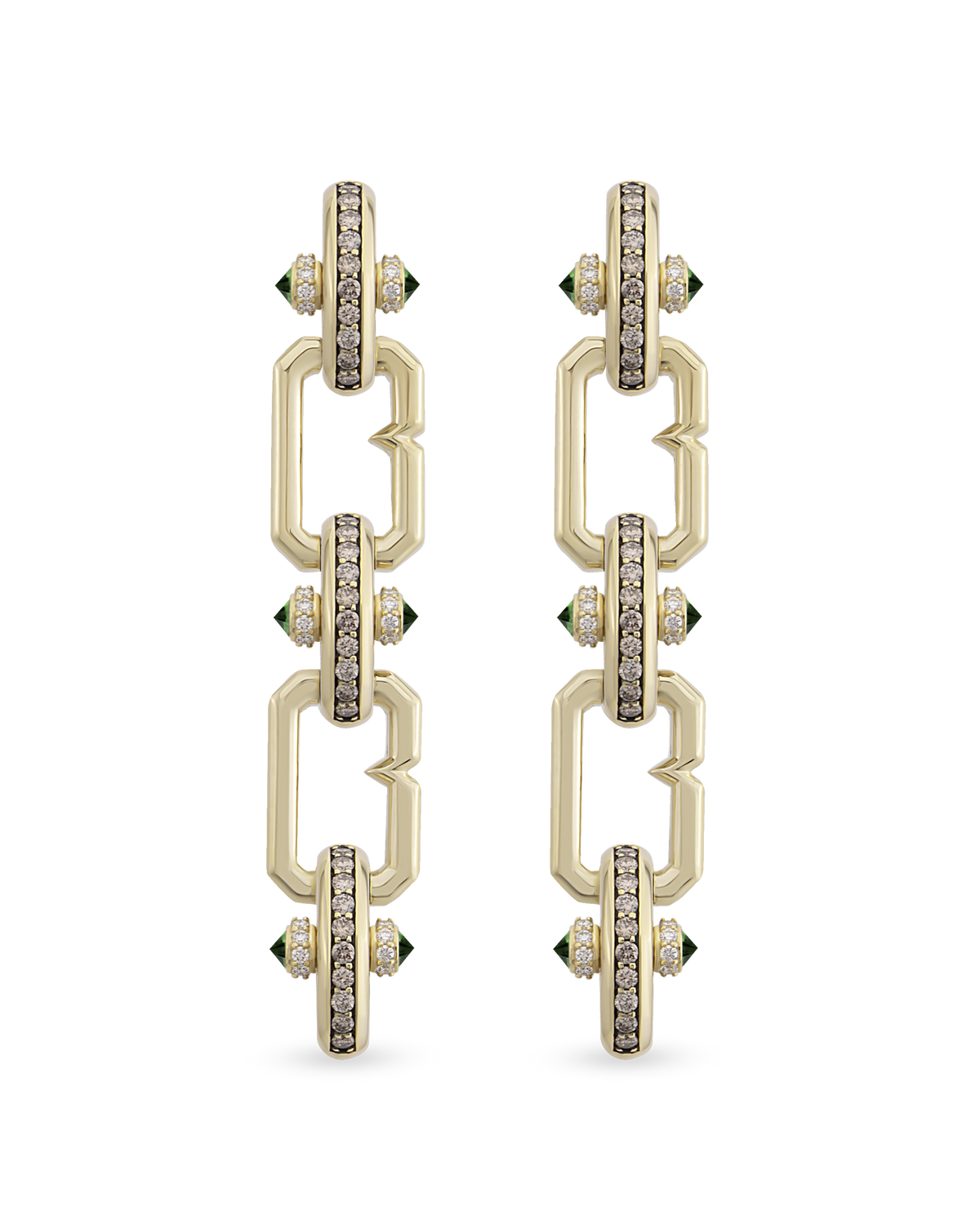 Era Monogram Cognac Single Earring