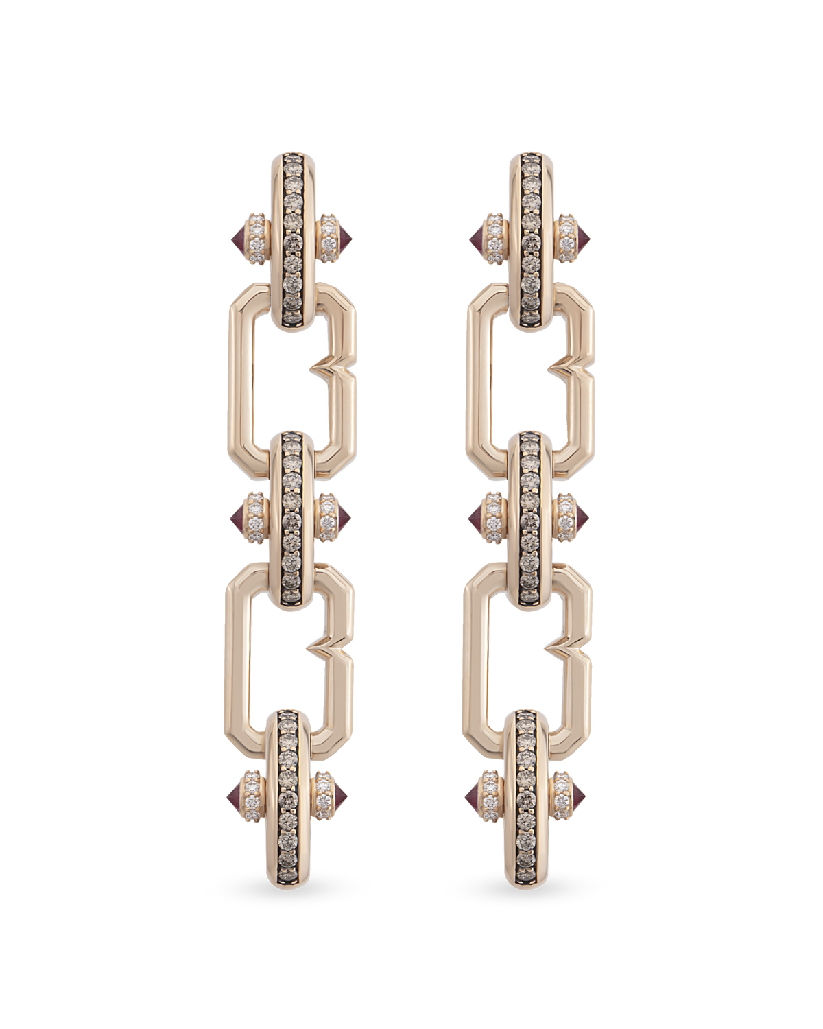 Era Monogram Cognac Single Earring