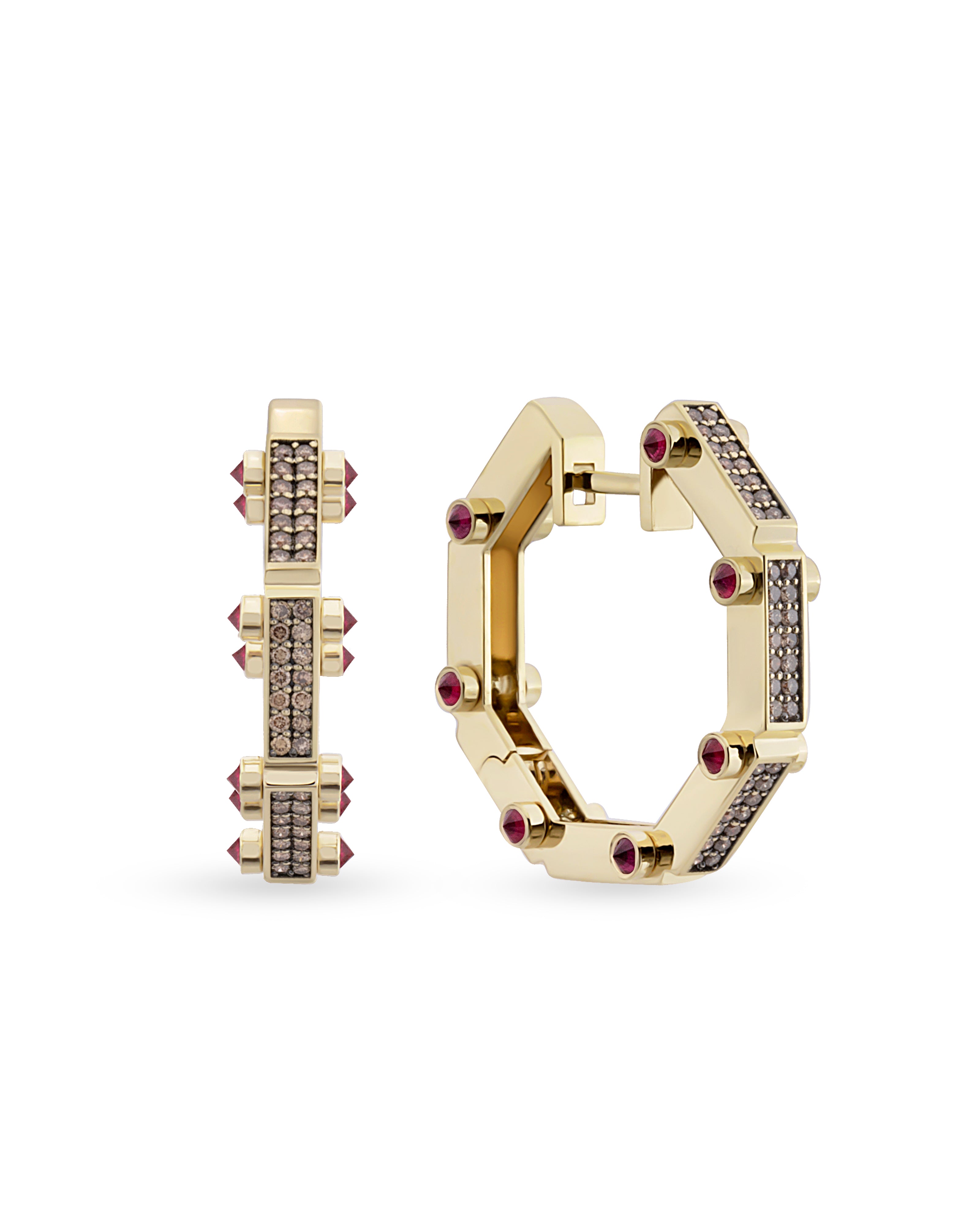 Carla Cognac Earrings