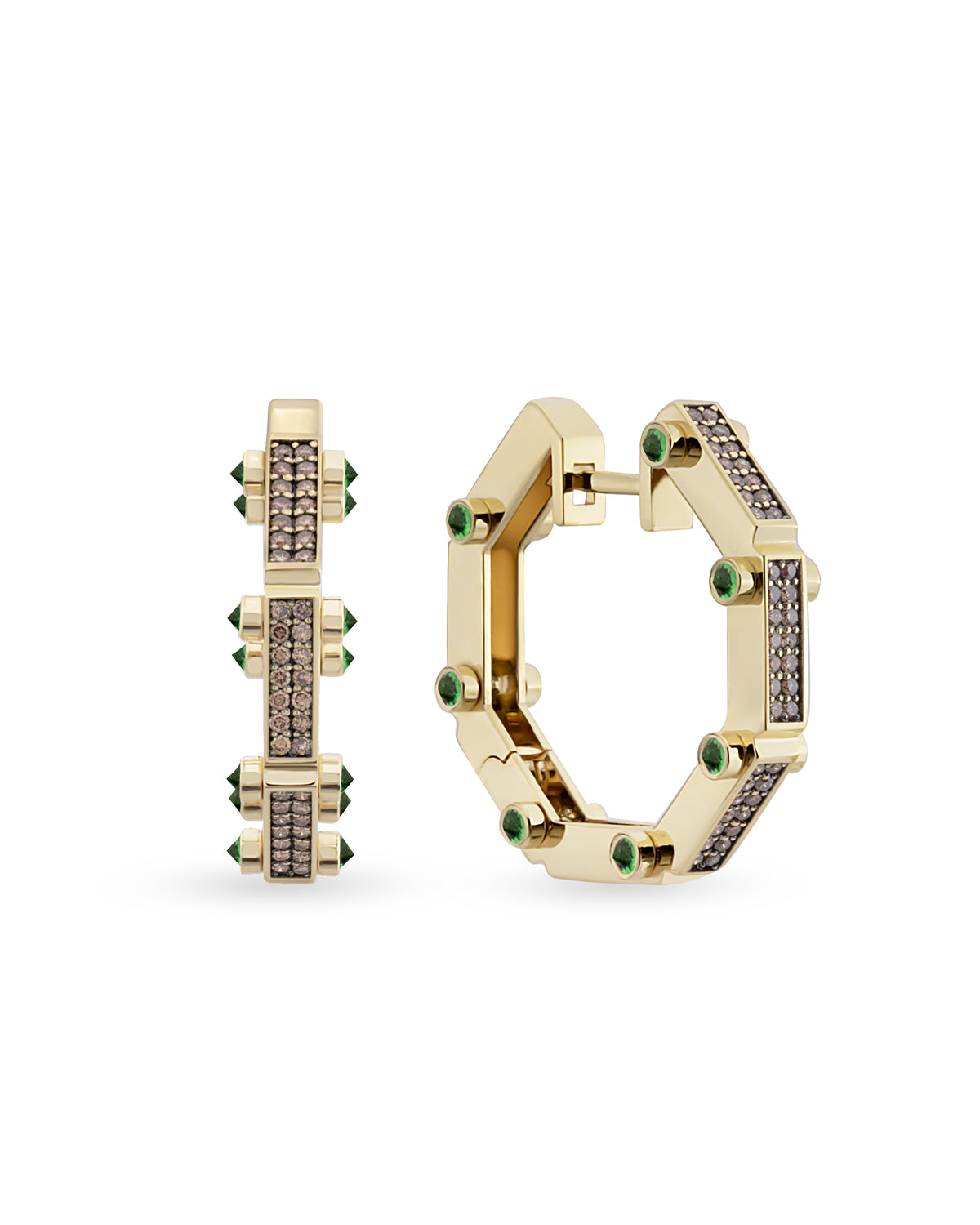 Carla Cognac Earrings