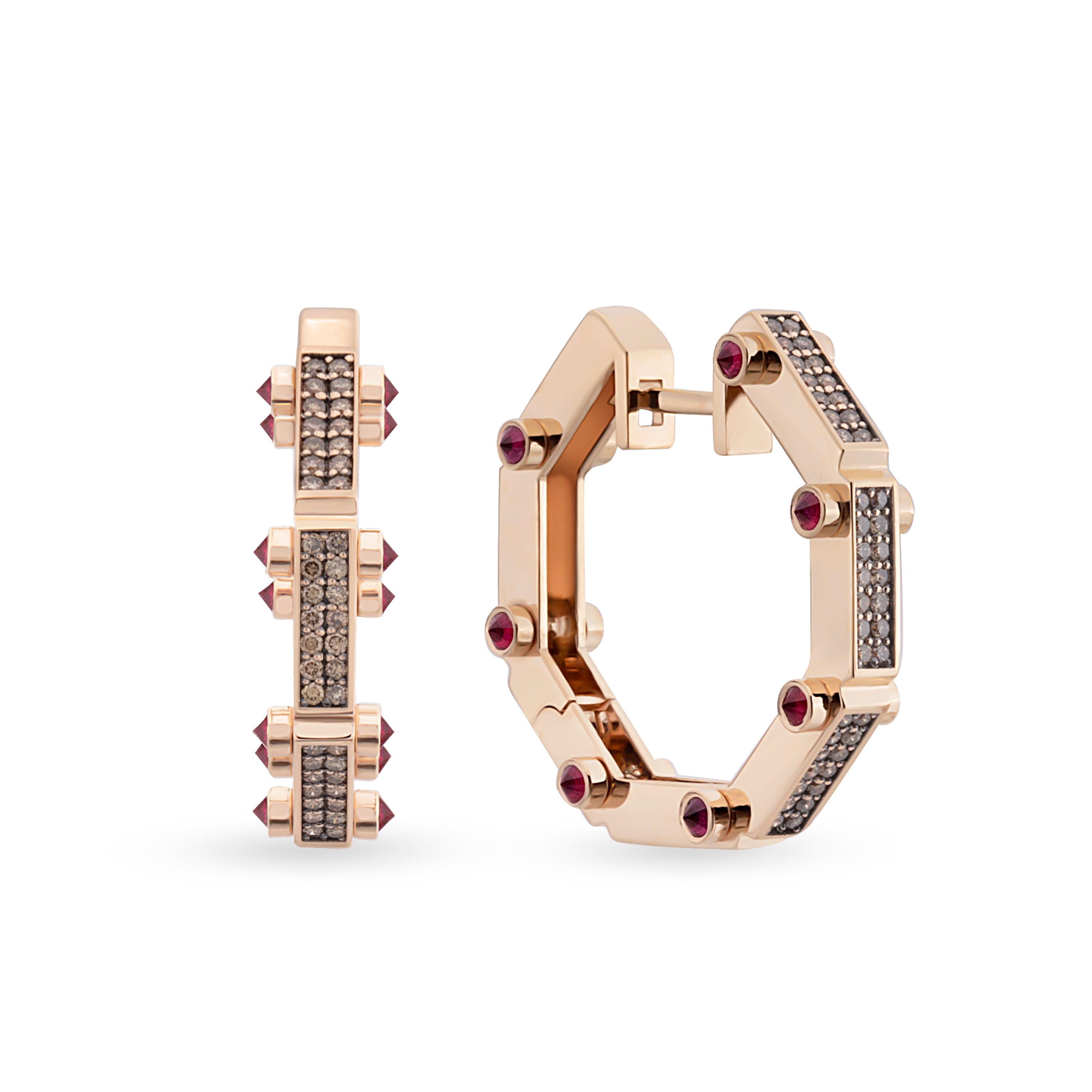 Carla Cognac Earrings