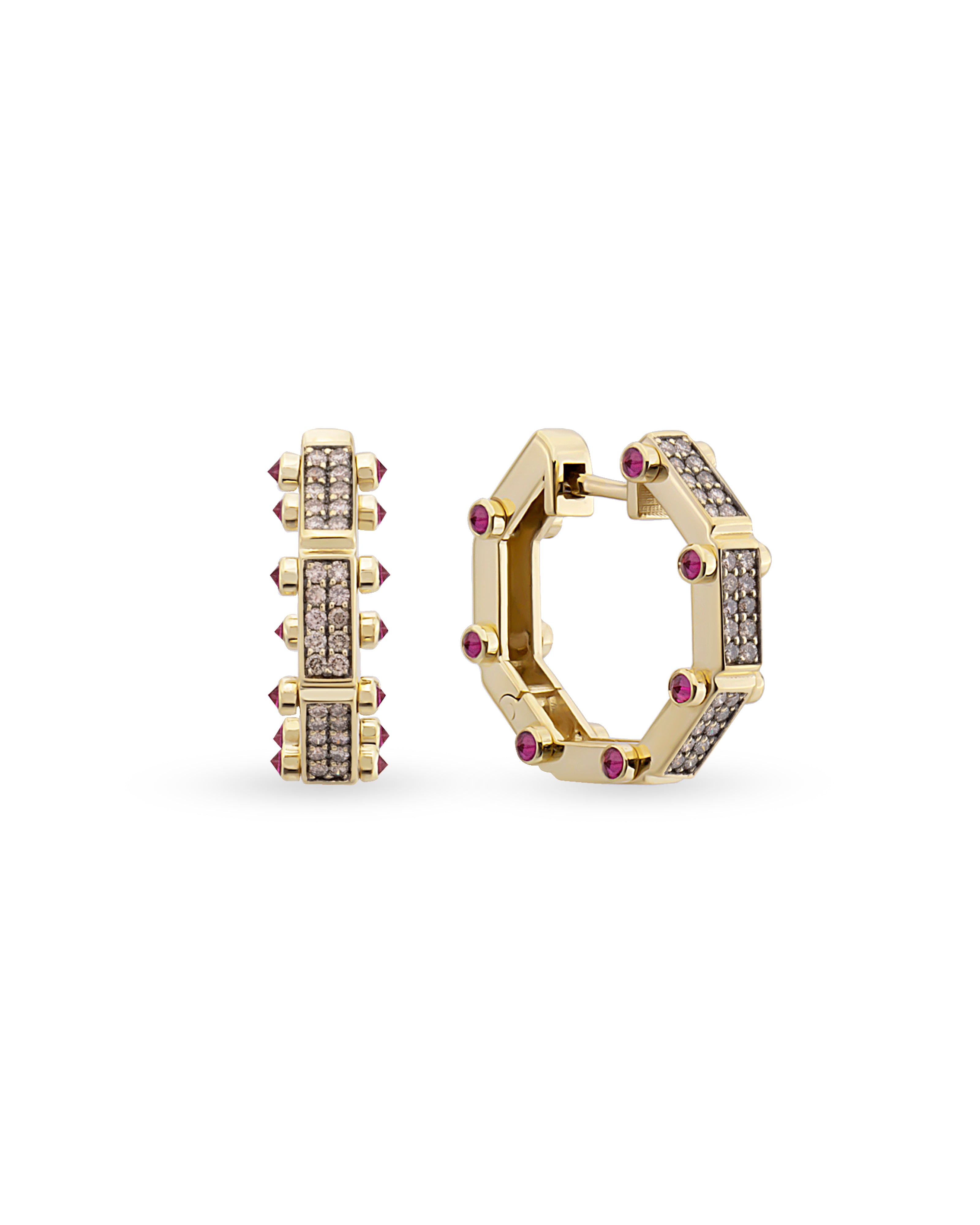Carla Petit Cognac Earrings