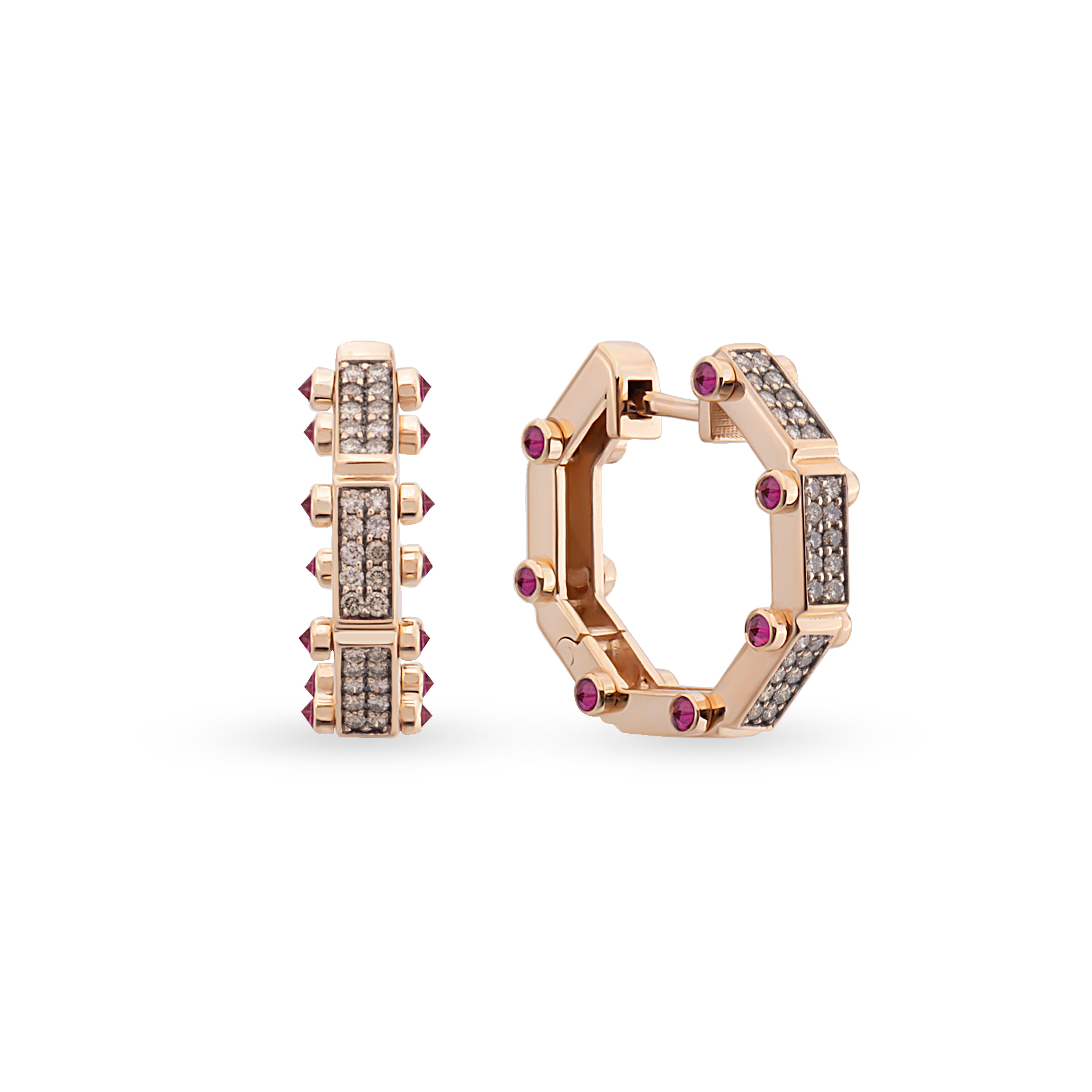 Carla Petit Cognac Earrings