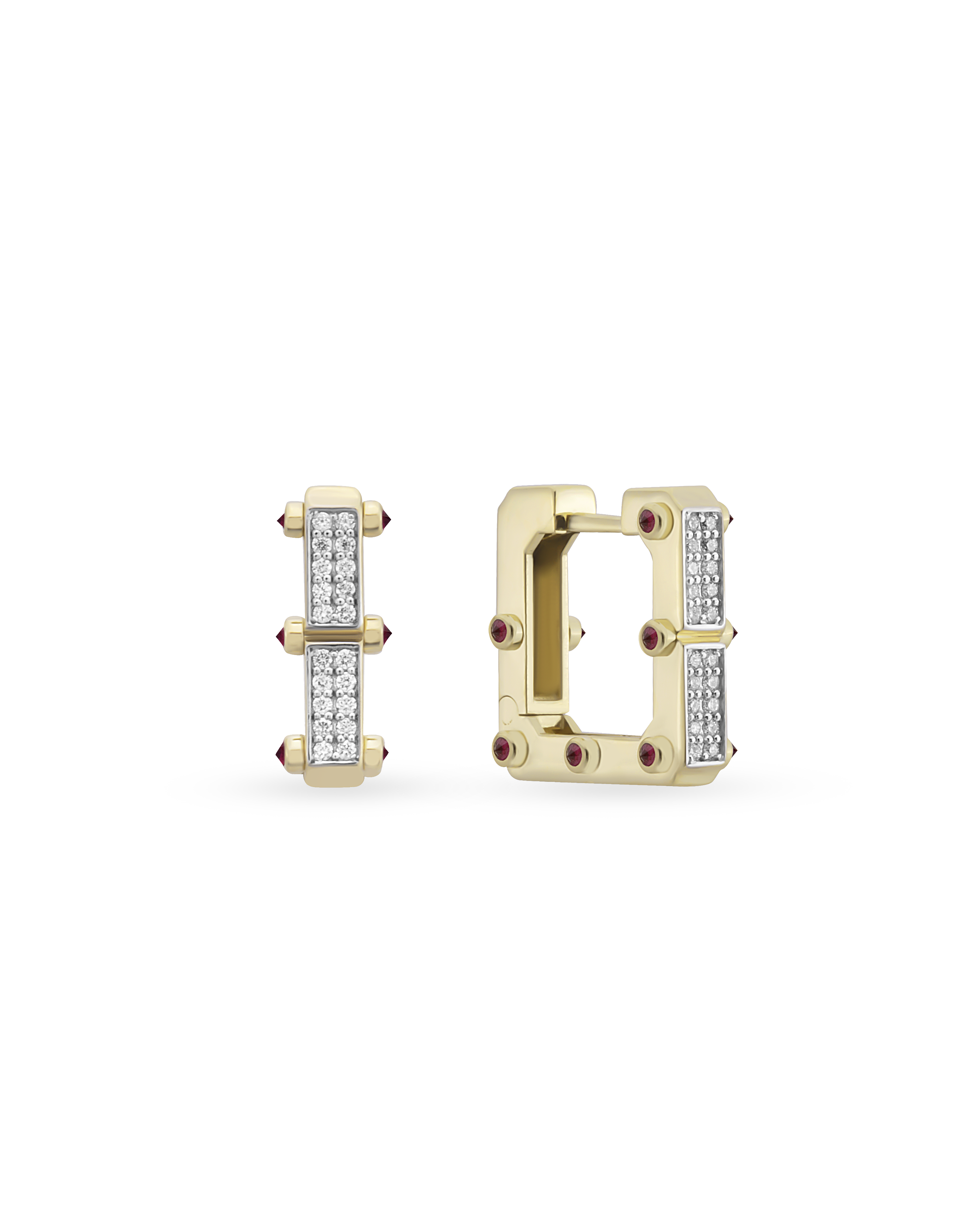 Carla Recta Petit Earrings