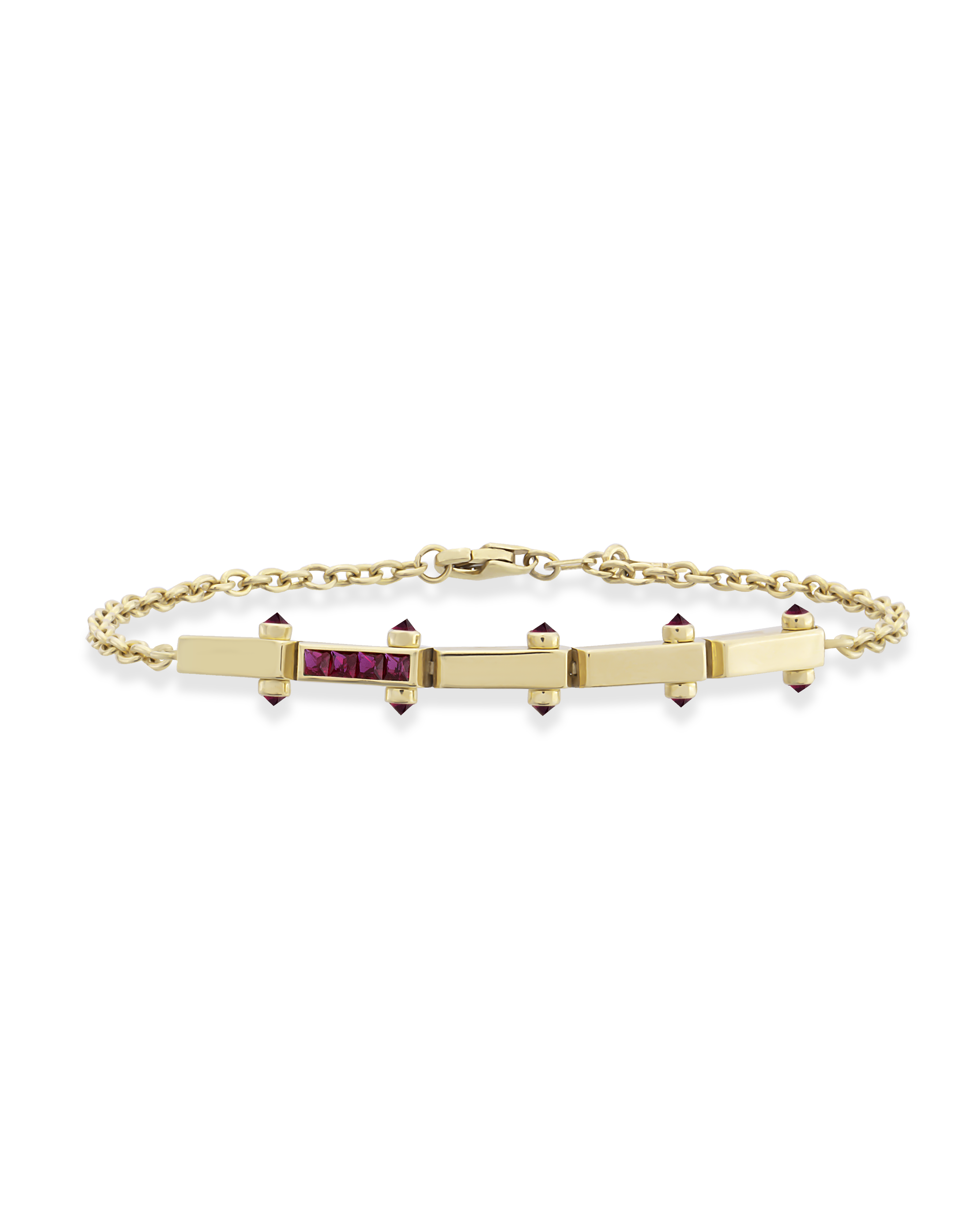 Bar Accent Gem Bracelet