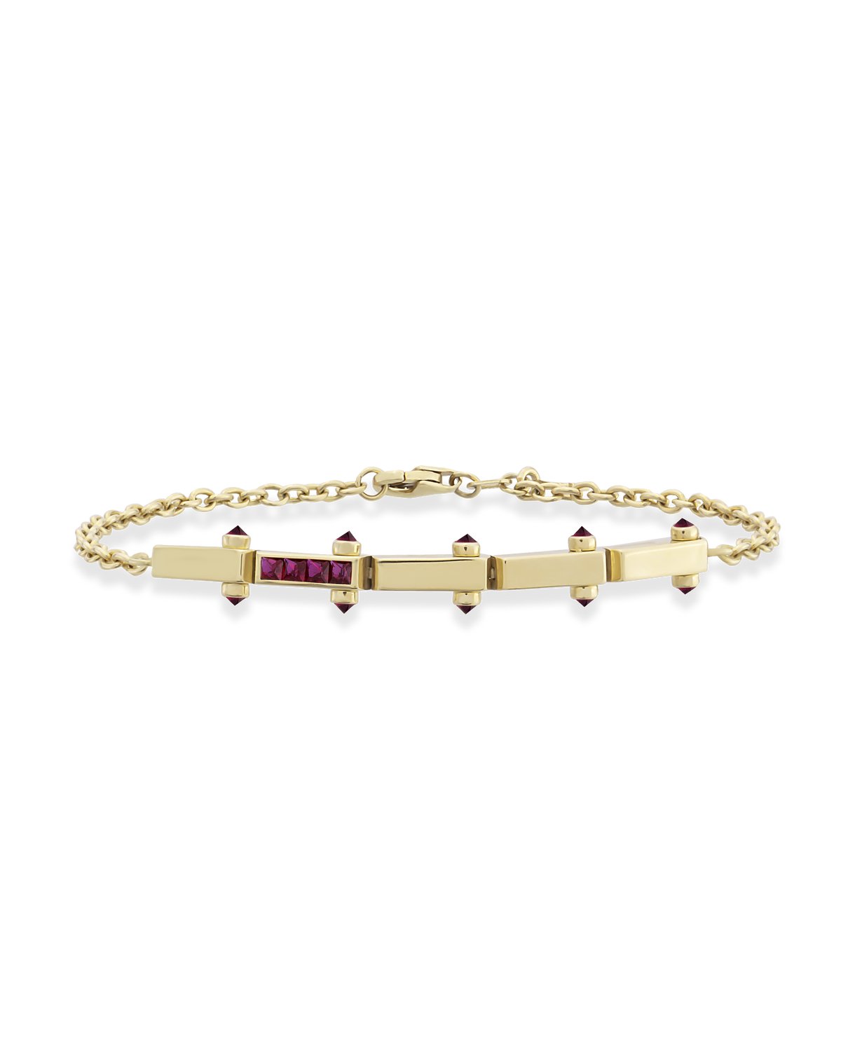 Bar Accent Gem Bracelet