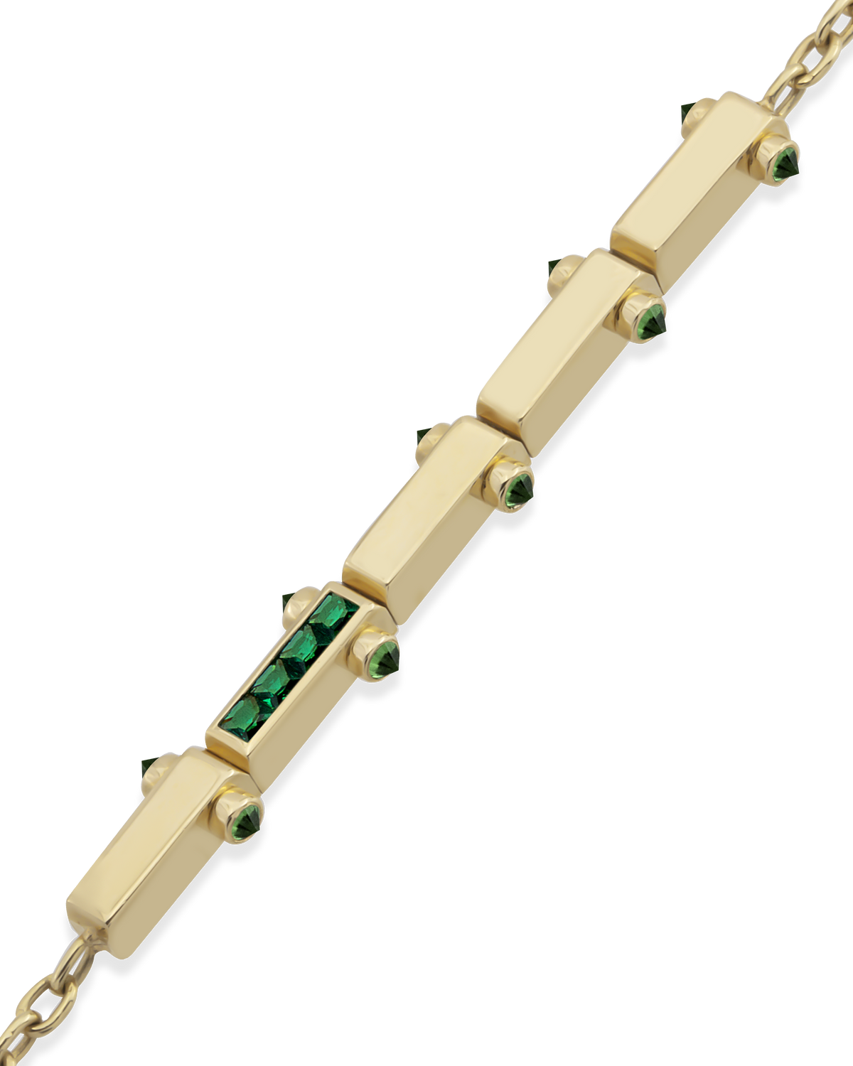 Bar Accent Gem Bracelet