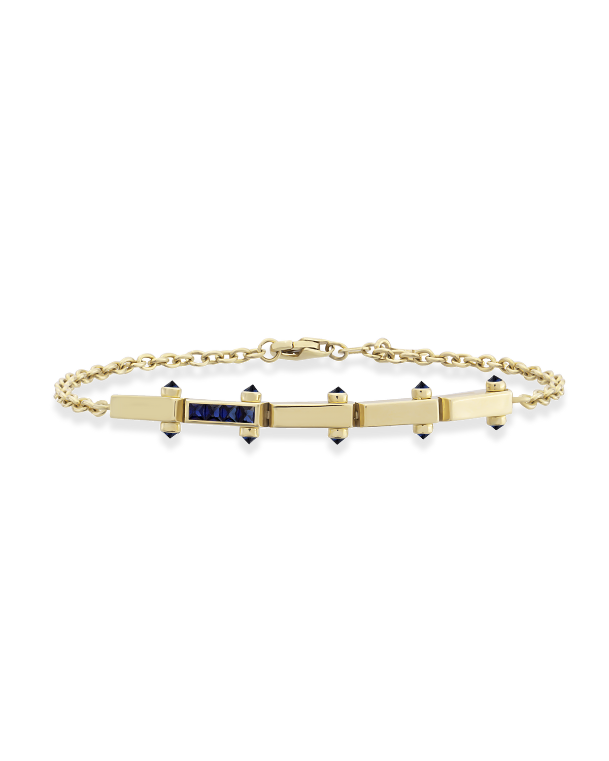 Bar Accent Gem Bracelet