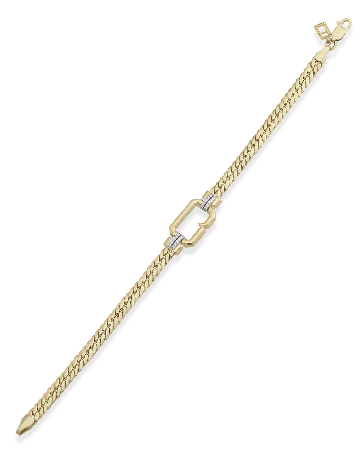 Monogram Woven Chain Bracelet
