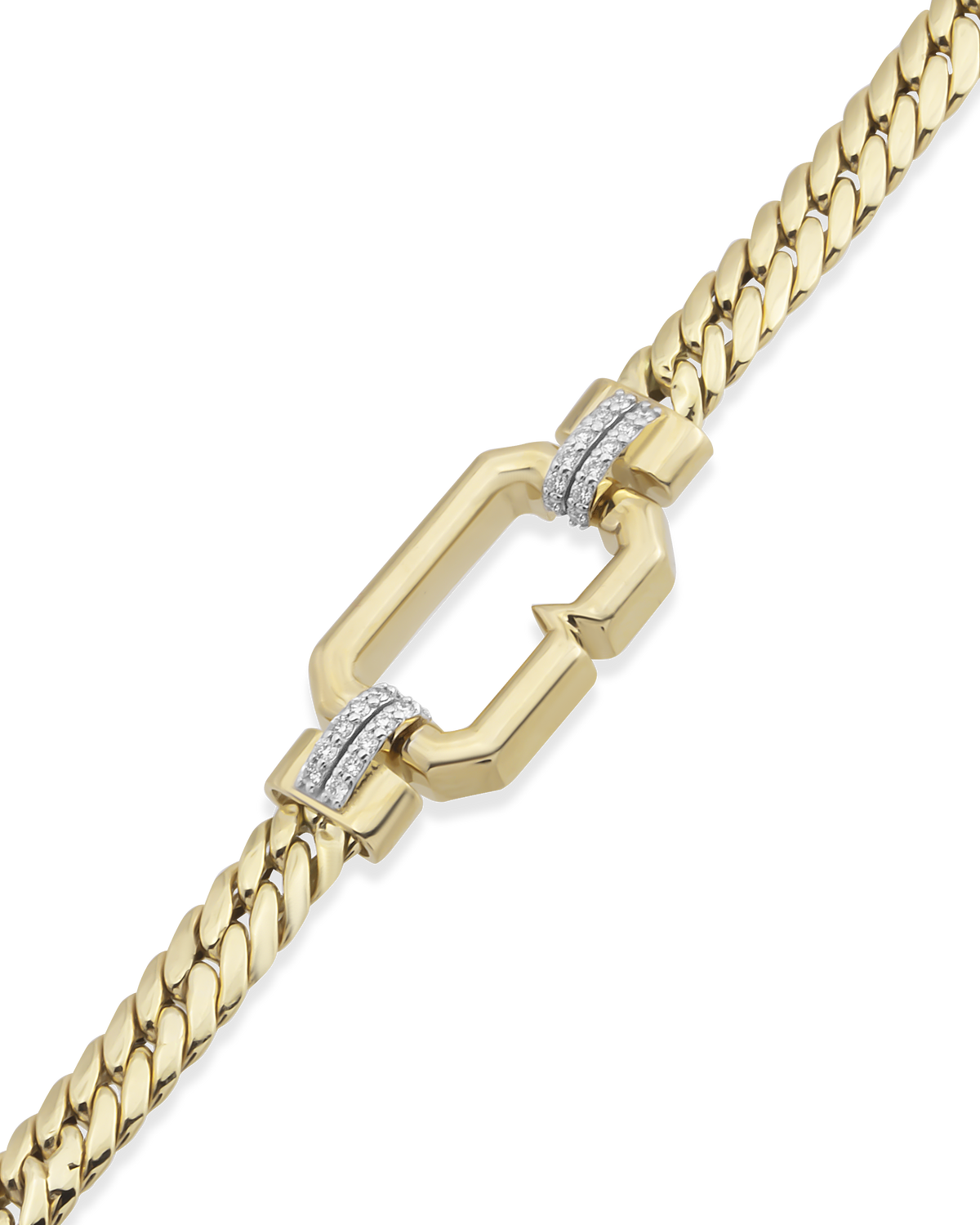 Monogram Woven Chain Bracelet