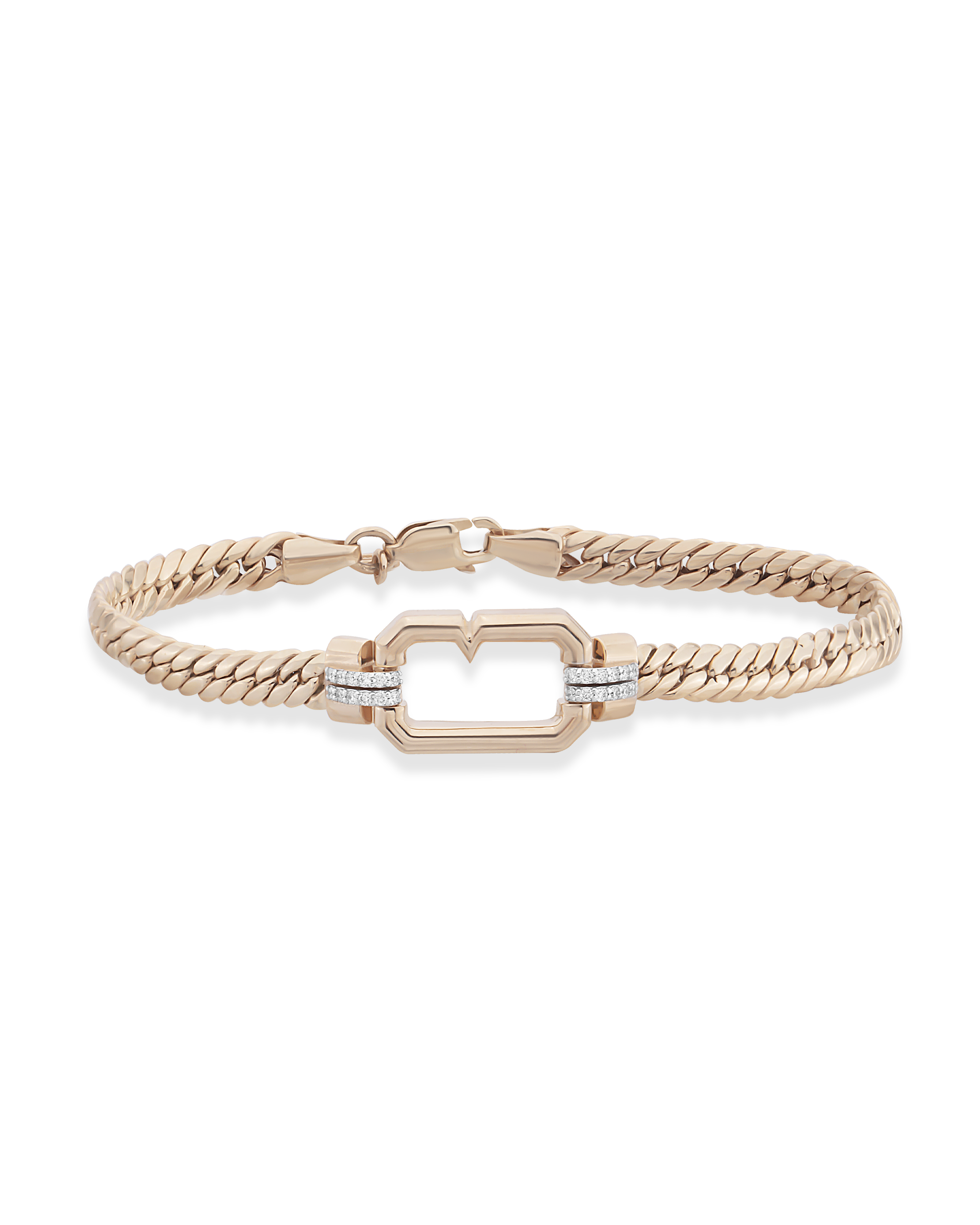 Monogram Woven Chain Bracelet