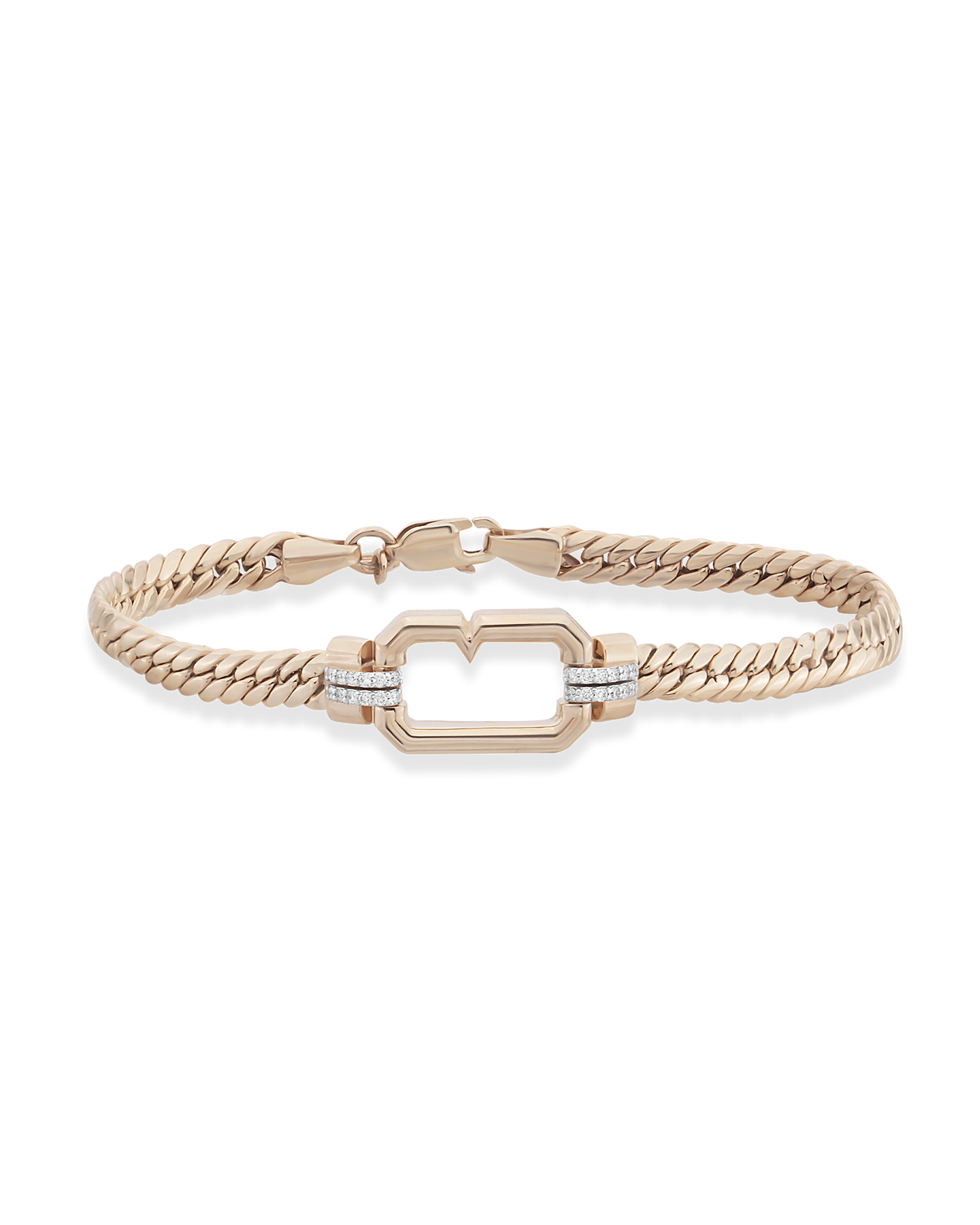 Monogram Woven Chain Bracelet