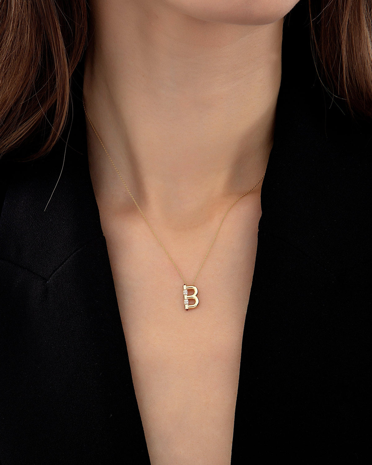 Alphabet Petit Necklace
