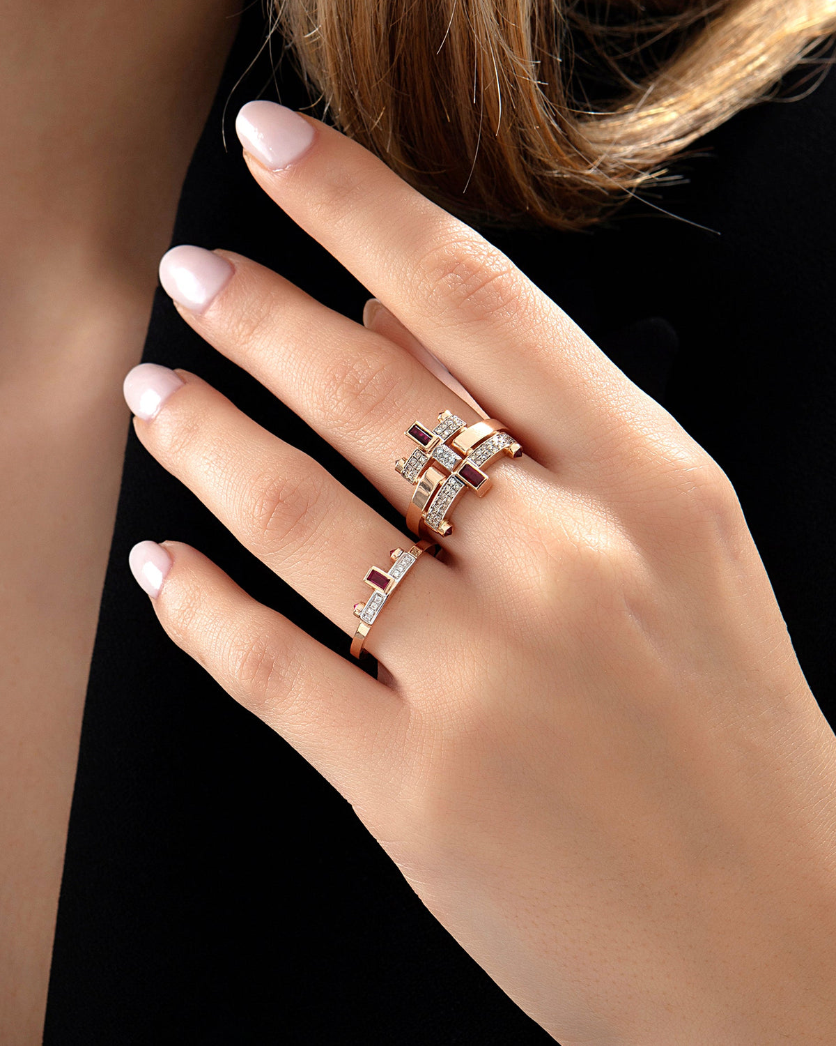Gloria Cognac Ring