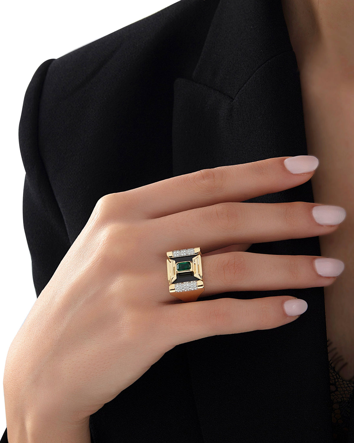 Isabelle Emerald Ring